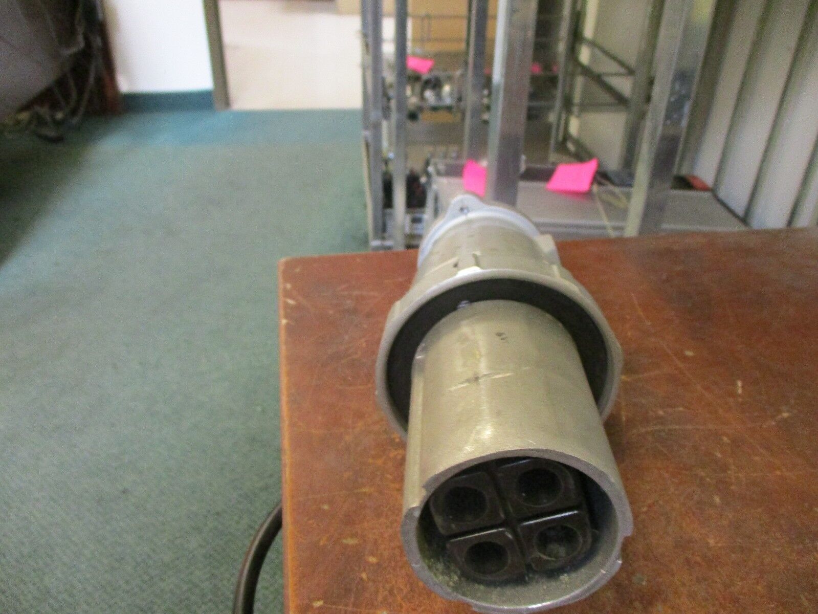 Russellstoll Connector JPS1534LKR 150A 600 VAC Open End Used