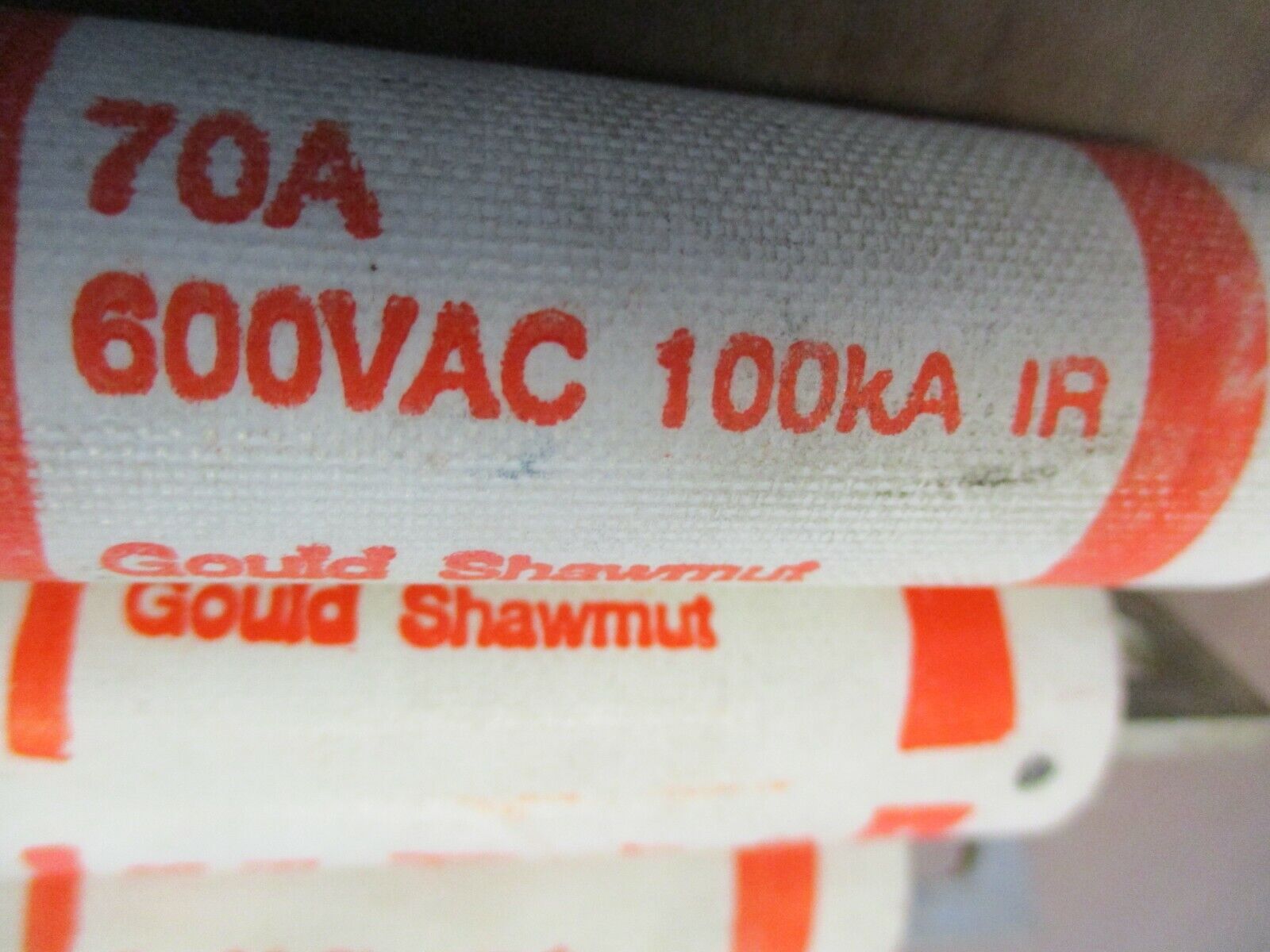 Gould Shawmut Amp-Trap Fuse A60X70-4TI 70A 600V *Lot of 3* Used