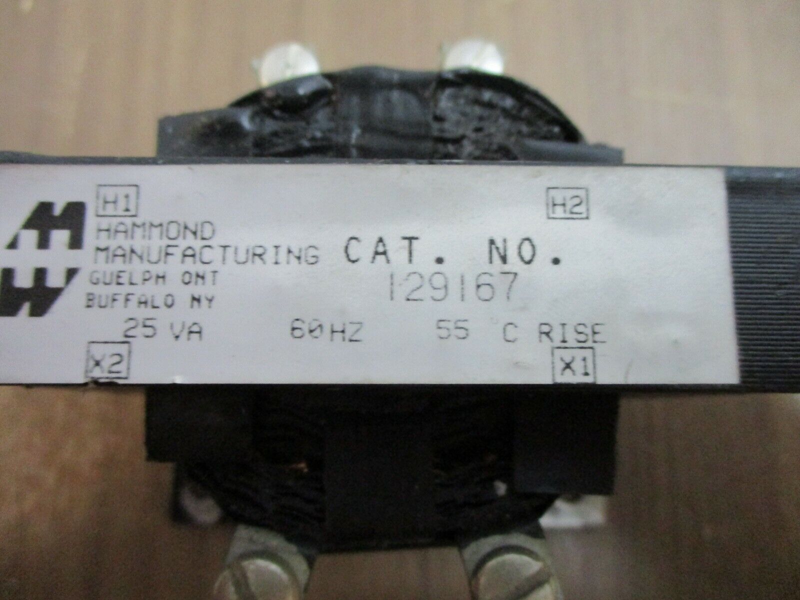 Hammond Transformer 129167 25VA 60Hz Used