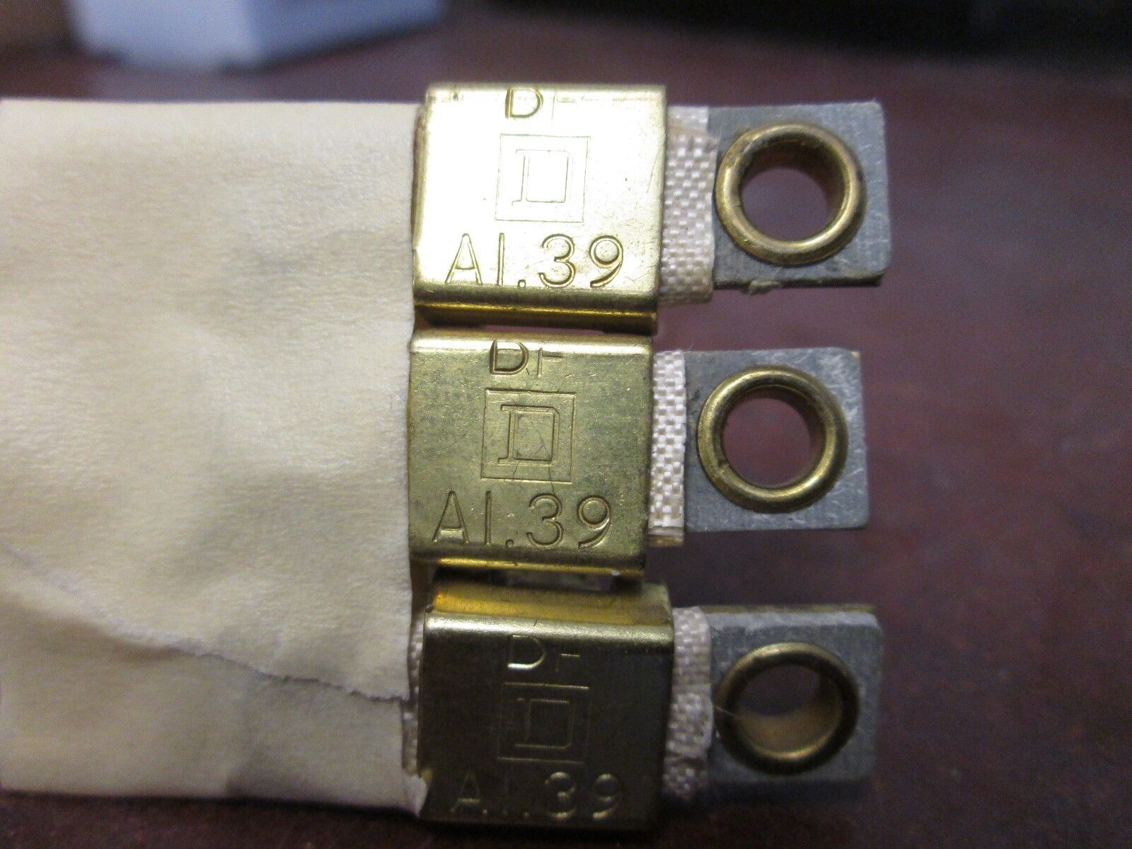 Square D Overload Relay Thermal Unit A1.39 *Lot of 3* Used