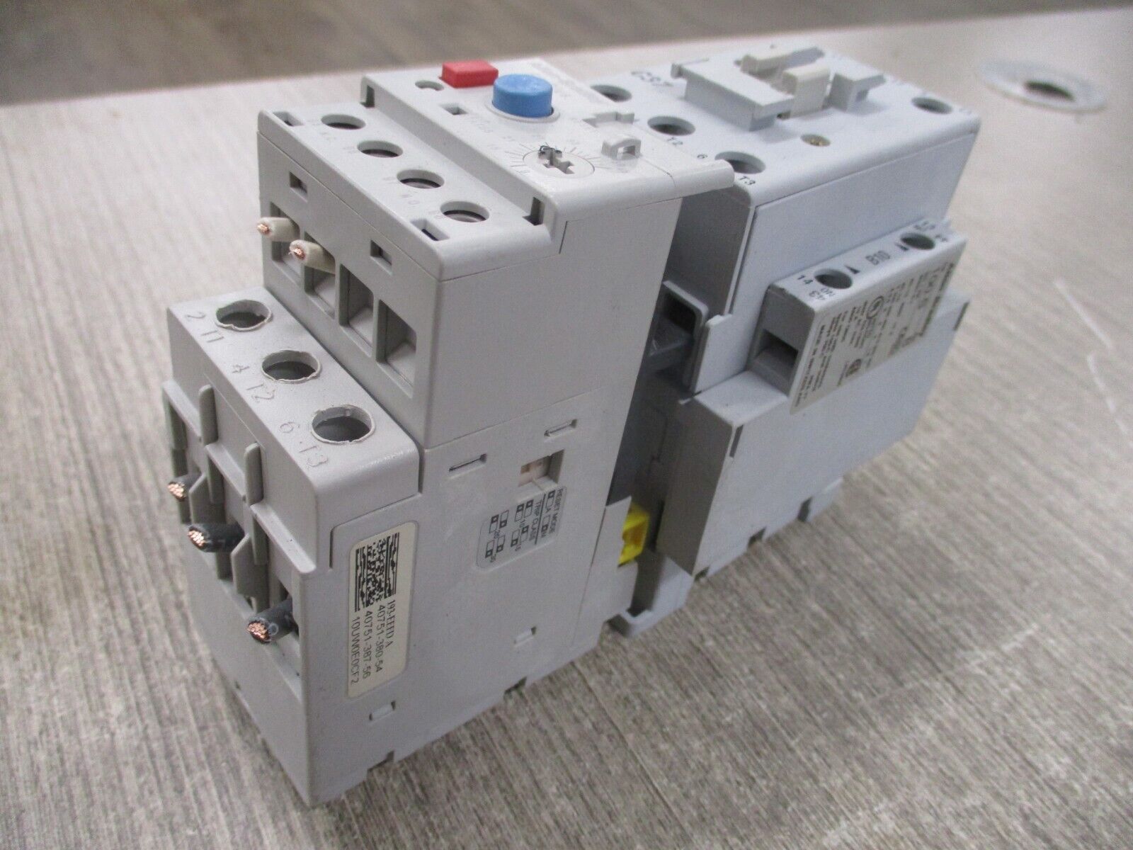 Allen-Bradley Starter 100-C37*00/193-EEFD 120V Coil Trip : 9-45A 600V Used