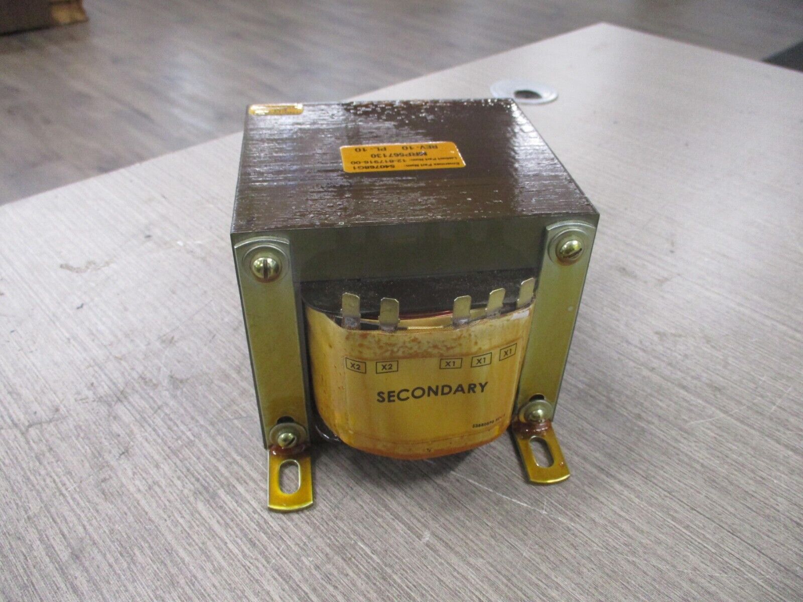 Liebert Transformer 12-817916-00 Rev. 10 Pri : 460/480-575-600 V Used