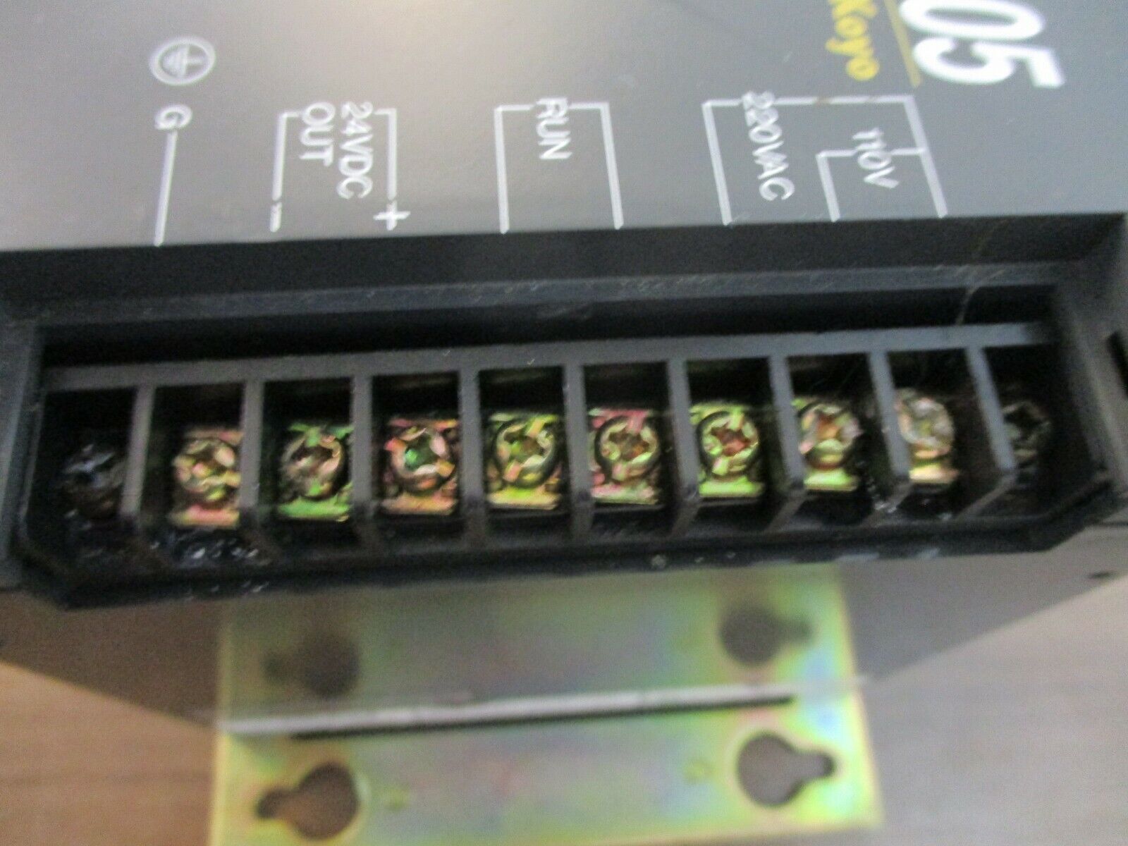 PLC Direct Koyo Direct Logic 305 PLC Rack D3-10B 10-Slot 110/220V Used