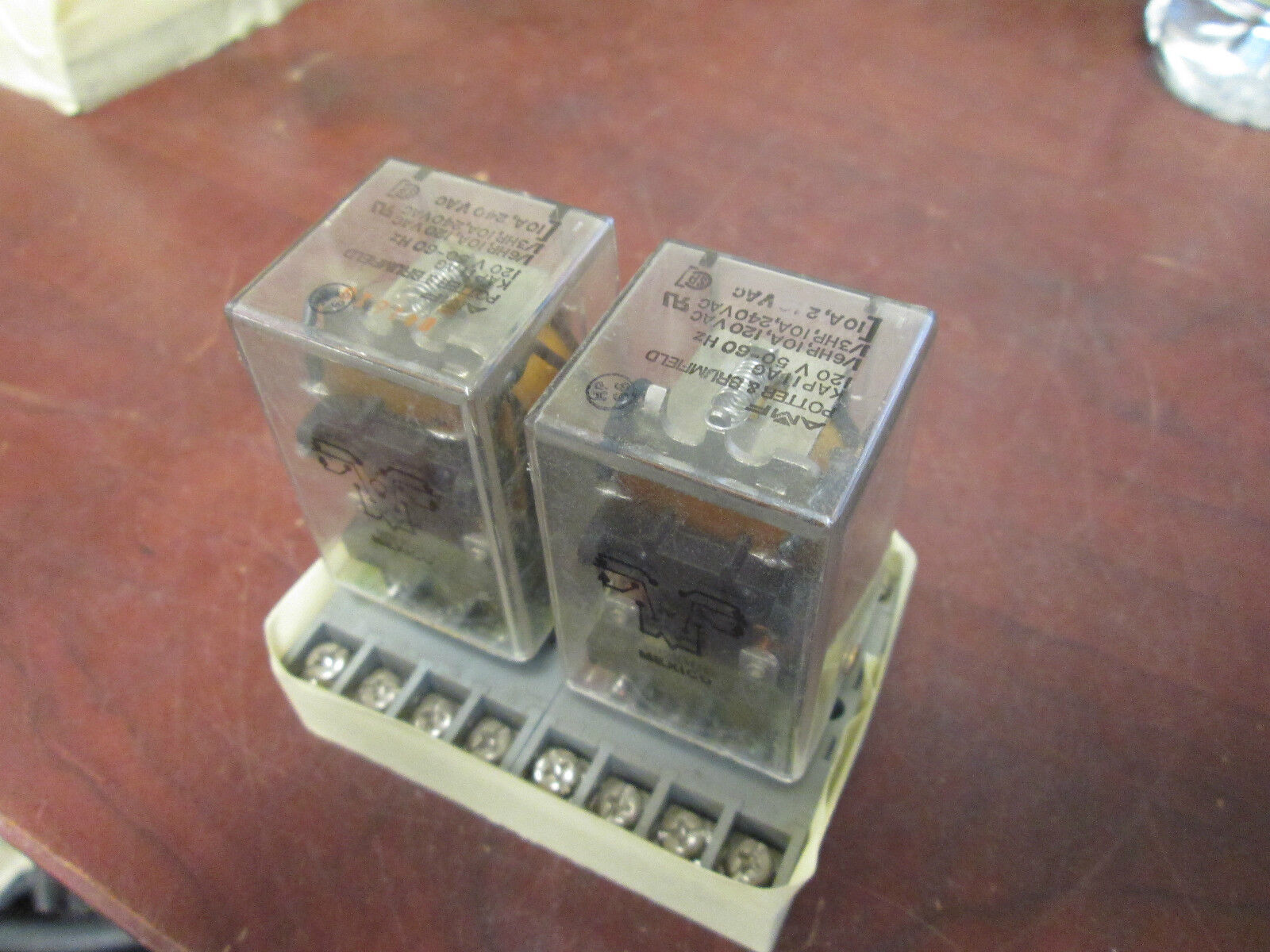 Potter & Brumfield Relay KAP11AG 120V *Lot of 2* Used