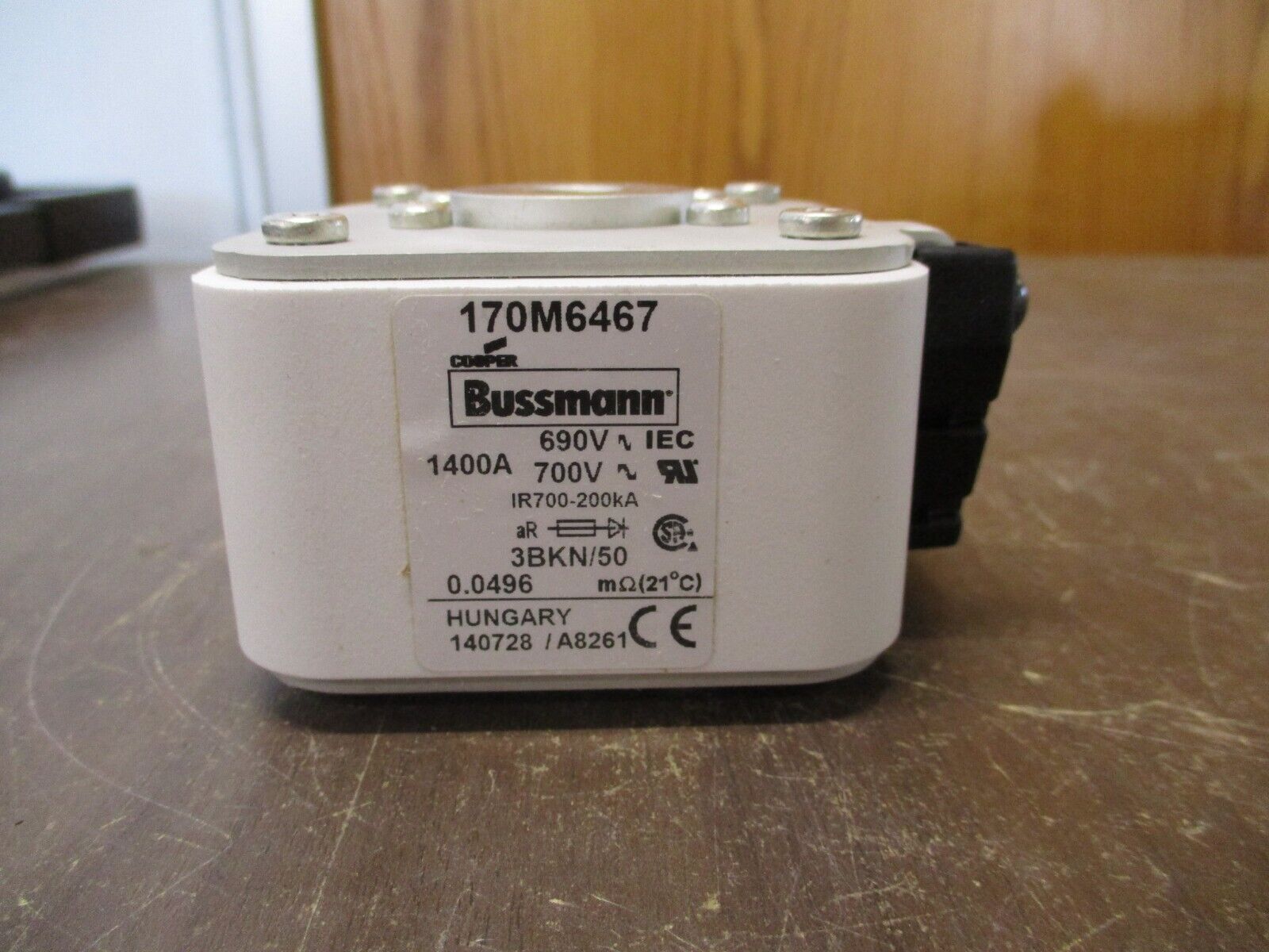 Cooper Bussmann Fuse 170M6467 1400A 690V *Box of 3* New Surplus