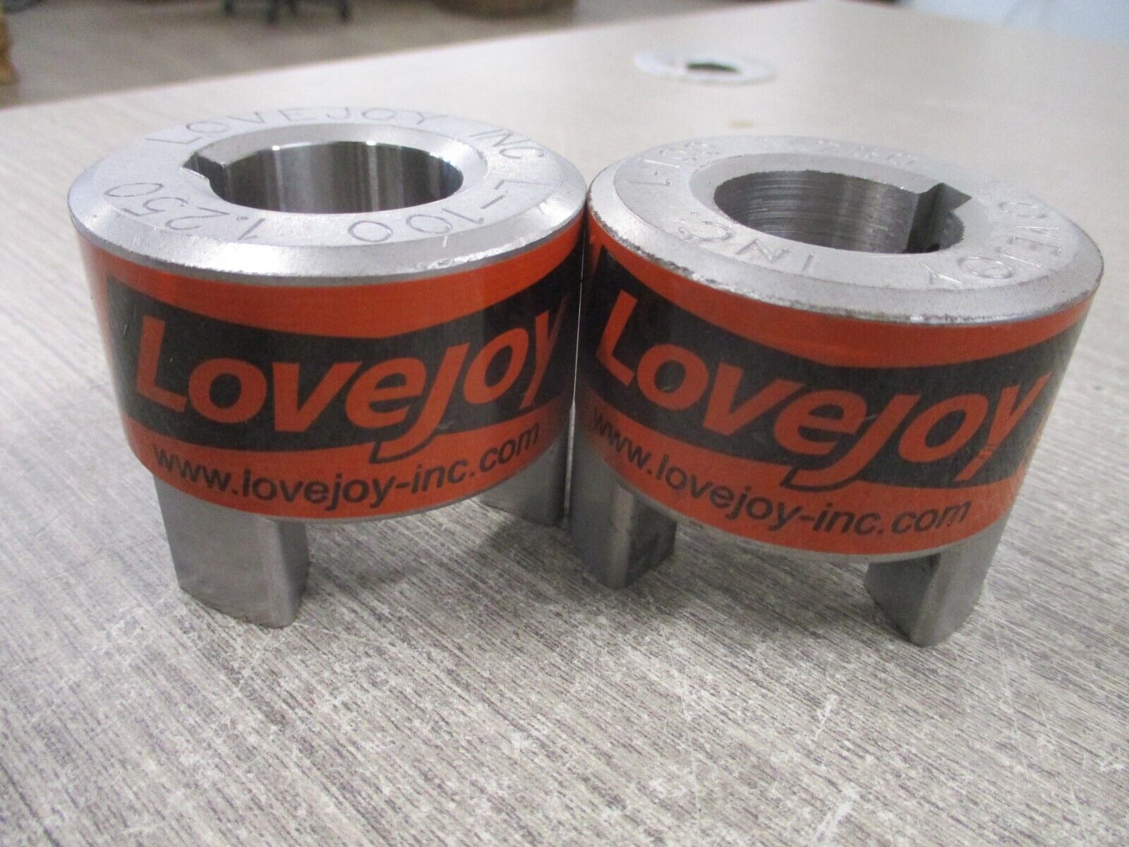 Lovejoy Jaw Coupling L-100-1.250 *Lot of 2* Used