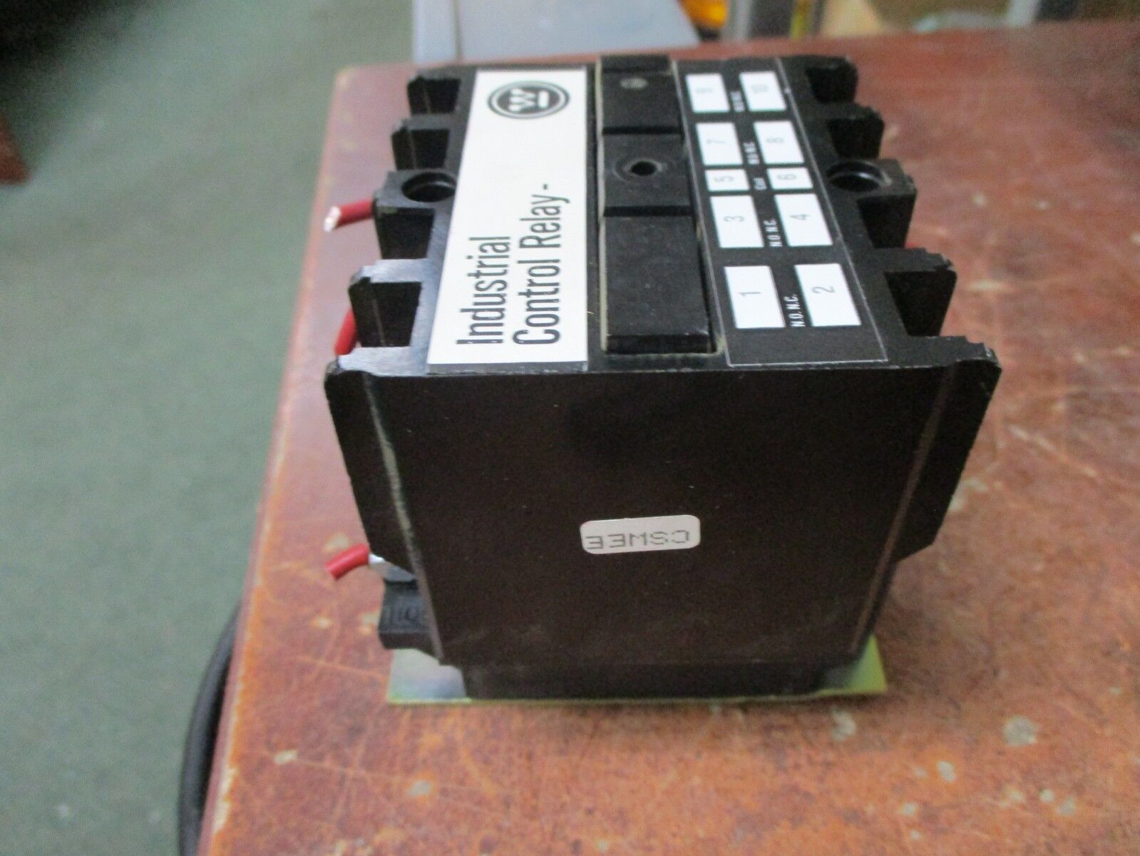 Westinghouse Control Relay AR422AS2 10A 600V 120V Coil Used