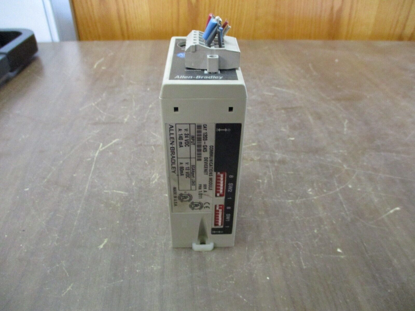 Allen-Bradley DeviceNet Comm. Module 1203-GK5 Ser. A FRN: 1.011 Used