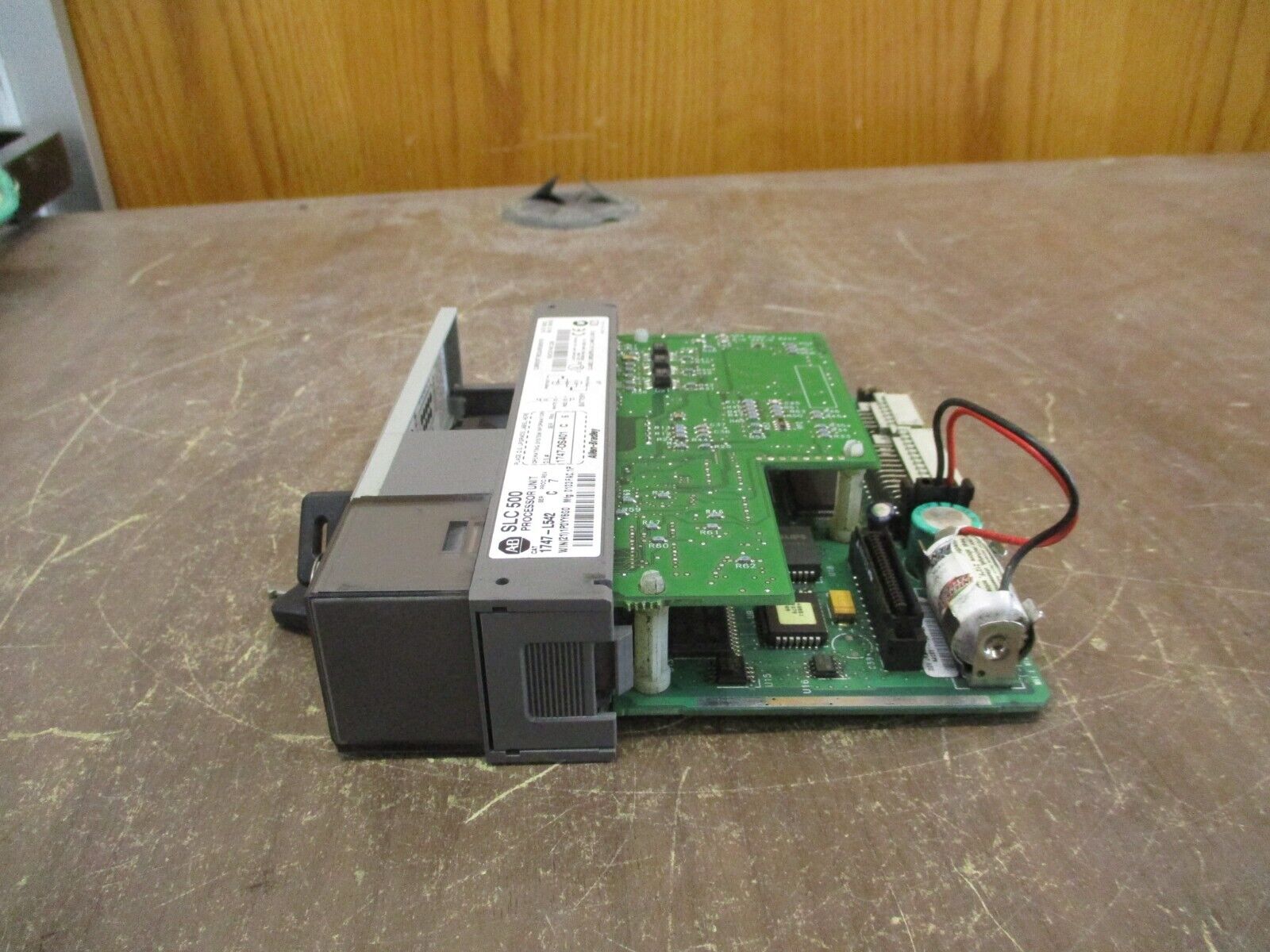 Allen-Bradley SLC 500 Processor Unit 1747-L542 Ser. C Proc. Rev. 7 Used