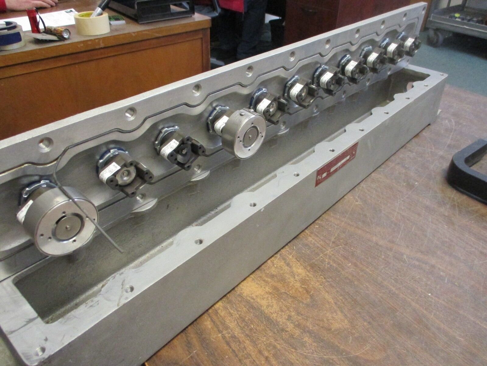 Adalet Explosion Proof Control Enclosure XIFC 033003 N4 Type 4 11-Position Used