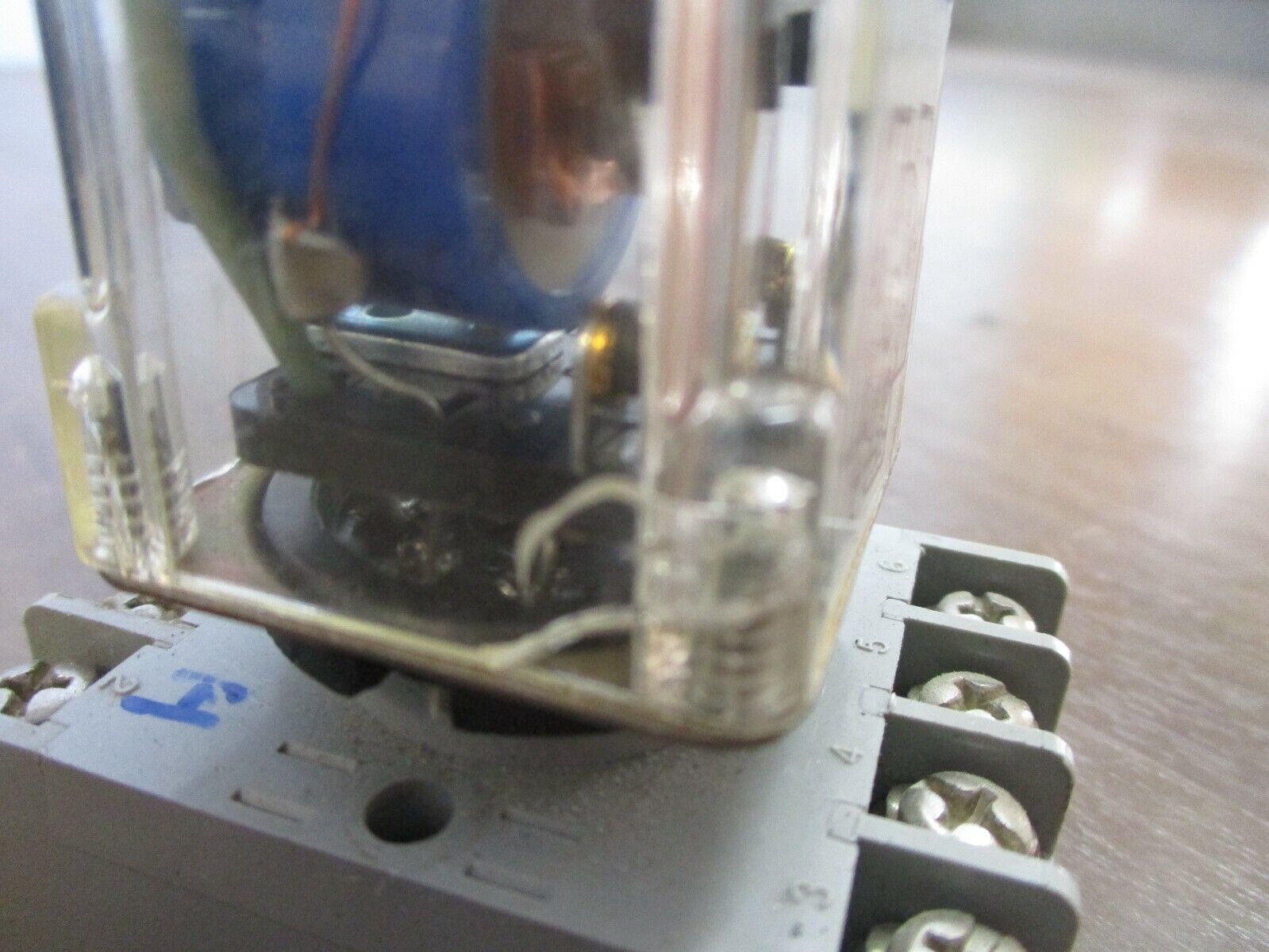 Deltrol Controls Relay 105A 10A DPDT 120V Coil w/ Base *Lot of 2* Used