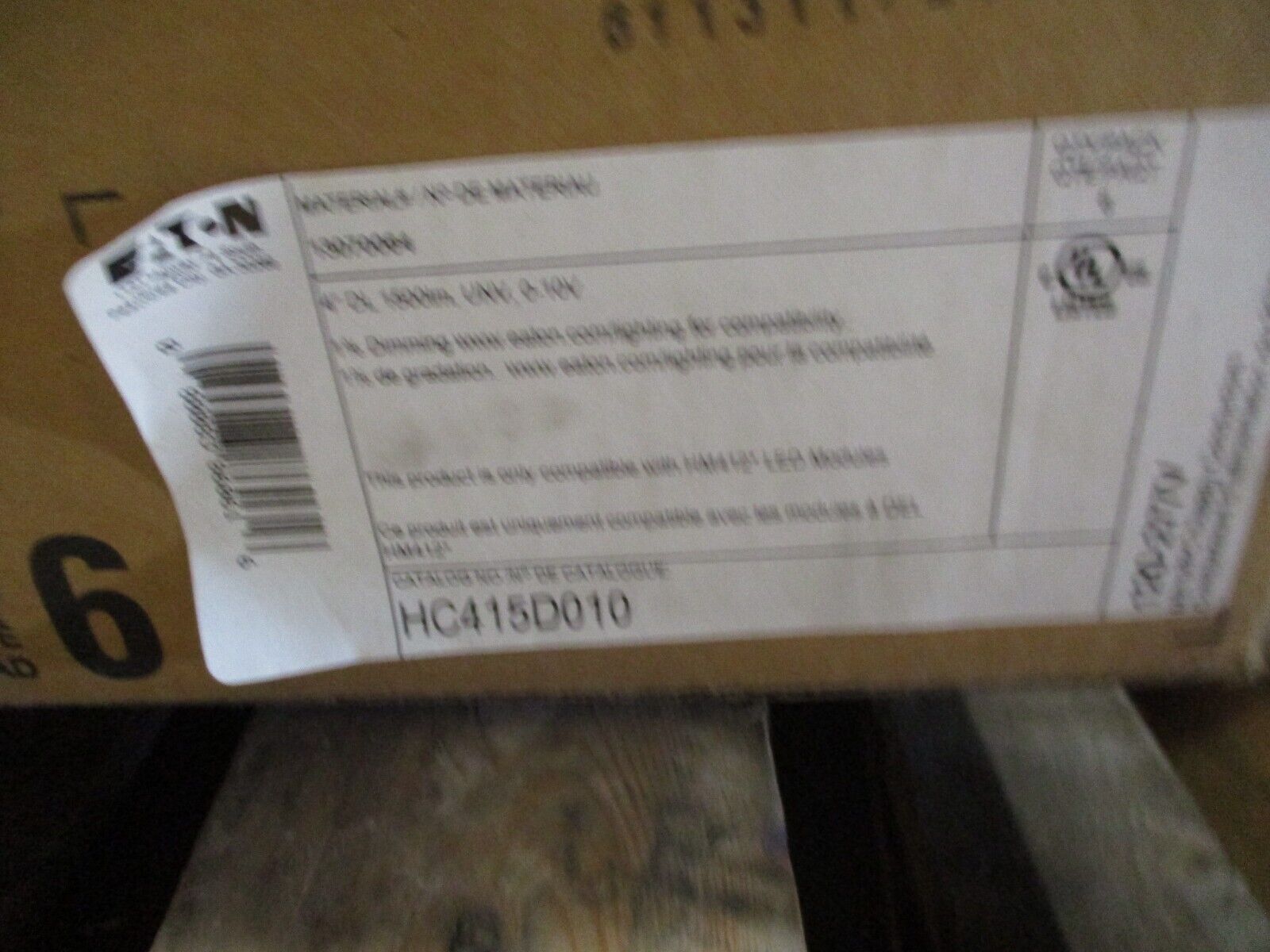 Eaton Halo Commercial HC4 LED Recessed Frame HC415D010 4" 1500 lm 120-277V