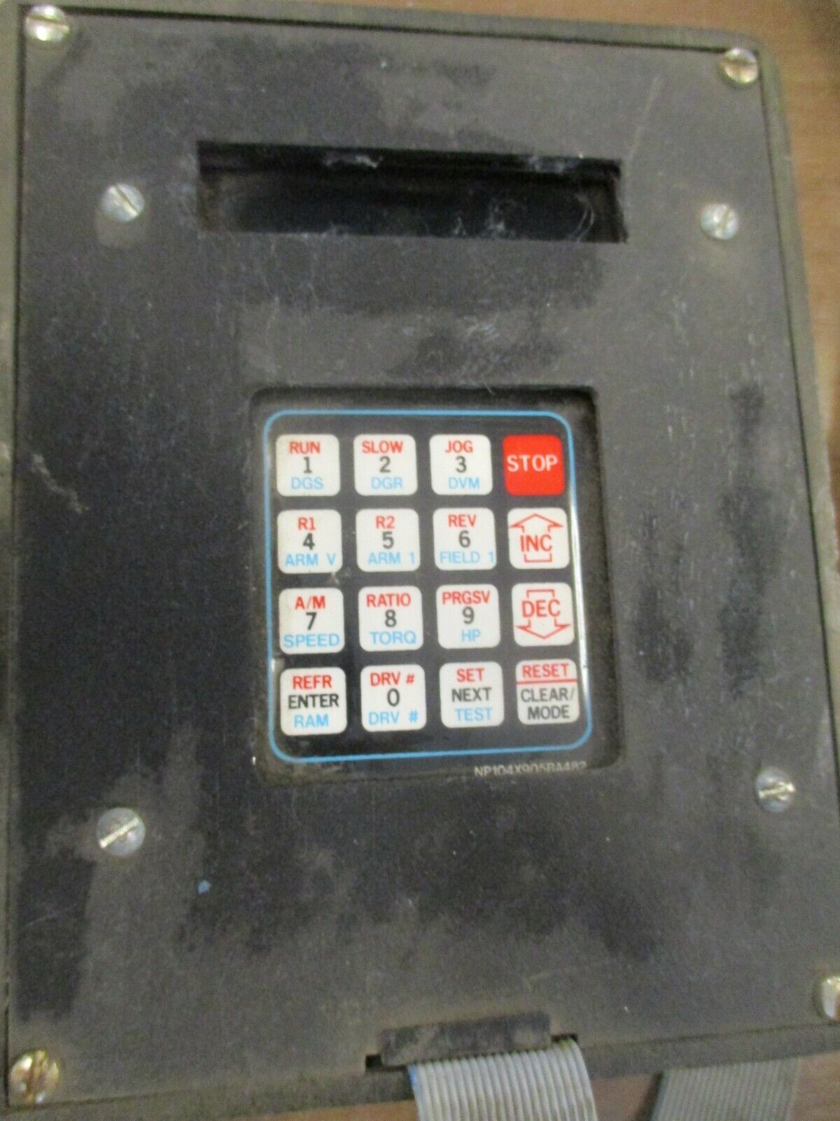GE Keypad NP104X905BA482 Used