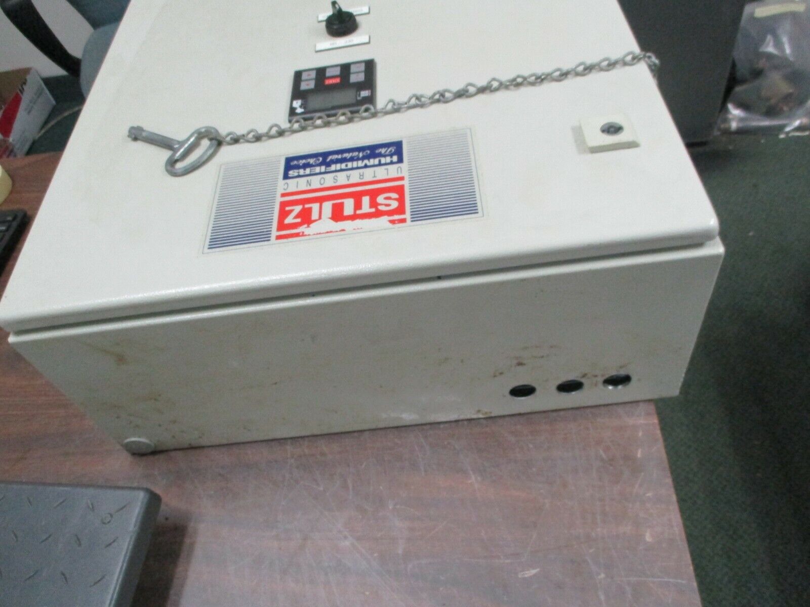 Stulz Ultrasonic Humidifier Control Box P-1-96 110VAC 60Hz 1Ph Used