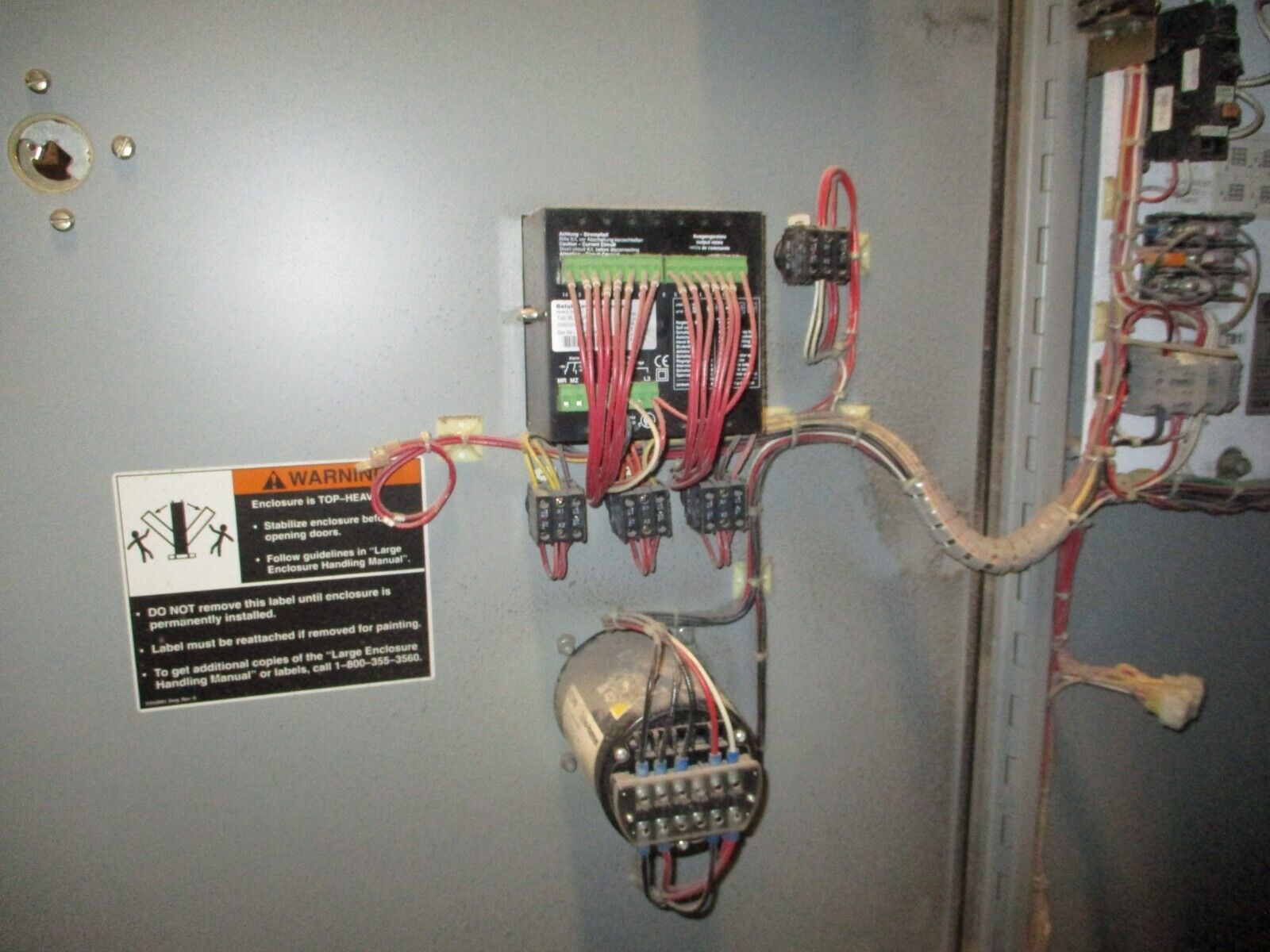 Eaton Autovar Power Capacitor Bank 350TPHSD431MS2 350kVAR 480V 3Ph 60Hz Used