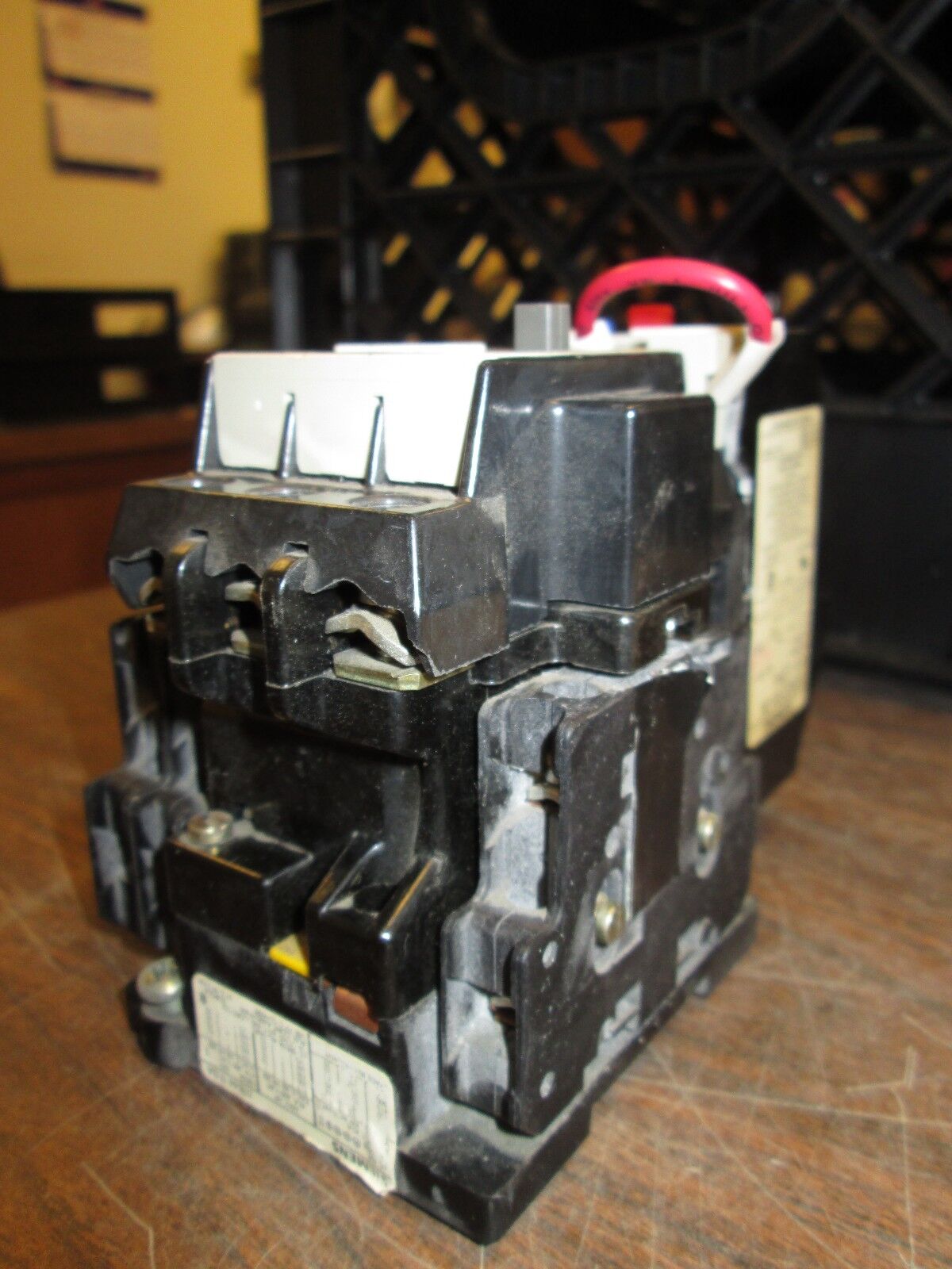Siemens Contactor 3TB44 17-0A; 3UA52 00-0K 0,8-1,25A 120V Coil 42A 600V Used