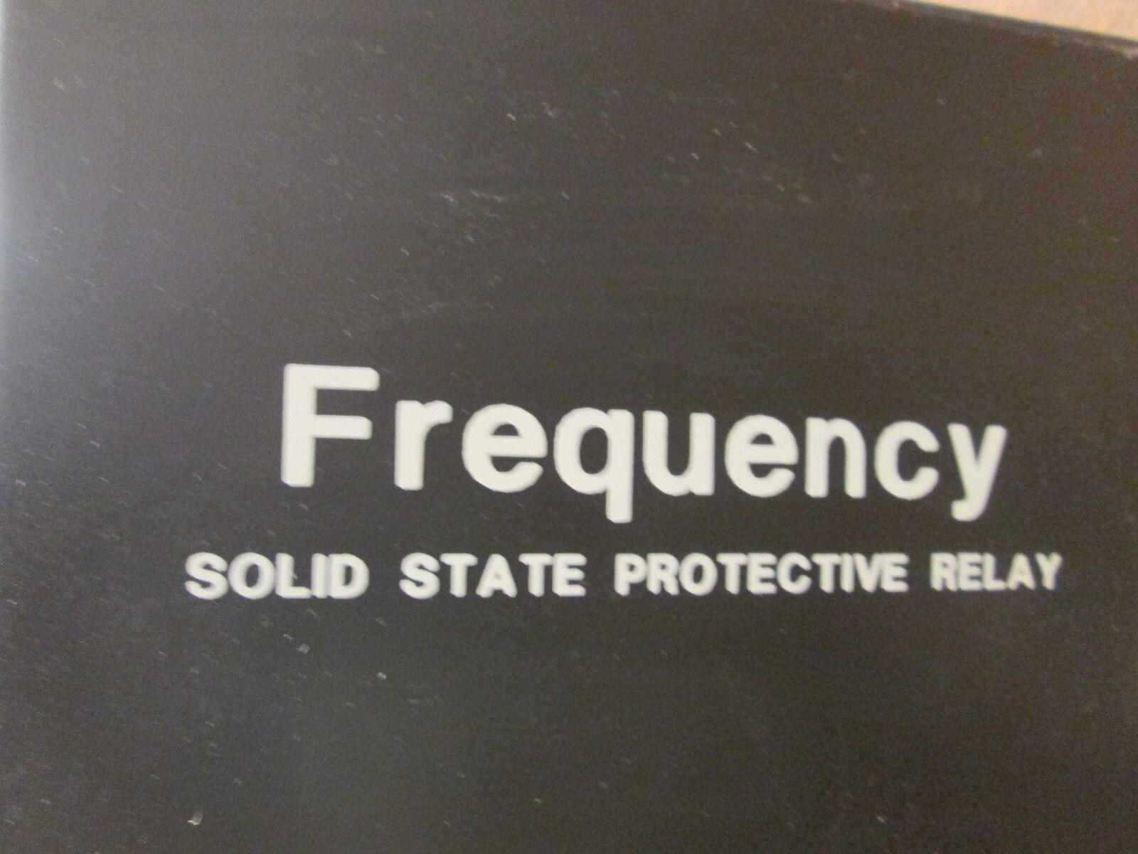 Basler Electric Over/Under Frequency Relay BE1-81 0/U Used