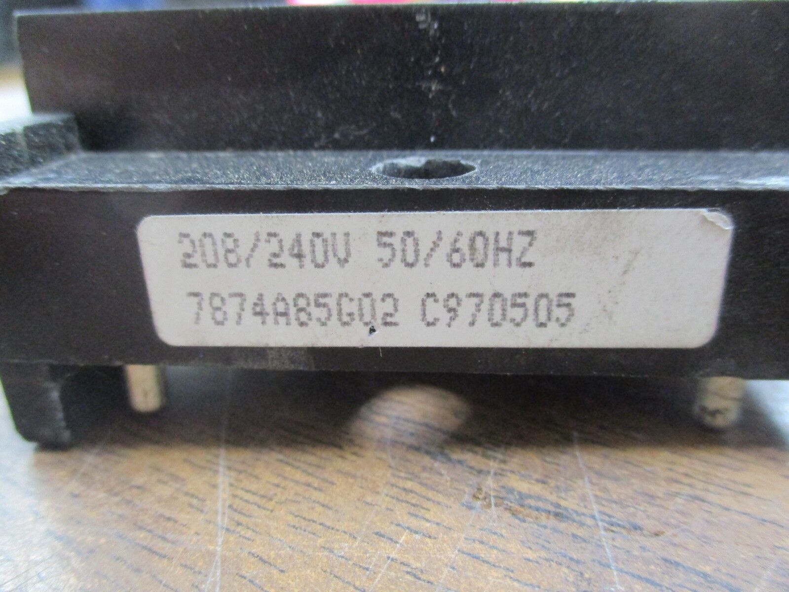 Westinghouse Magnetic Coil 7874A85G02 C970505 208/240V 50/60Hz Used