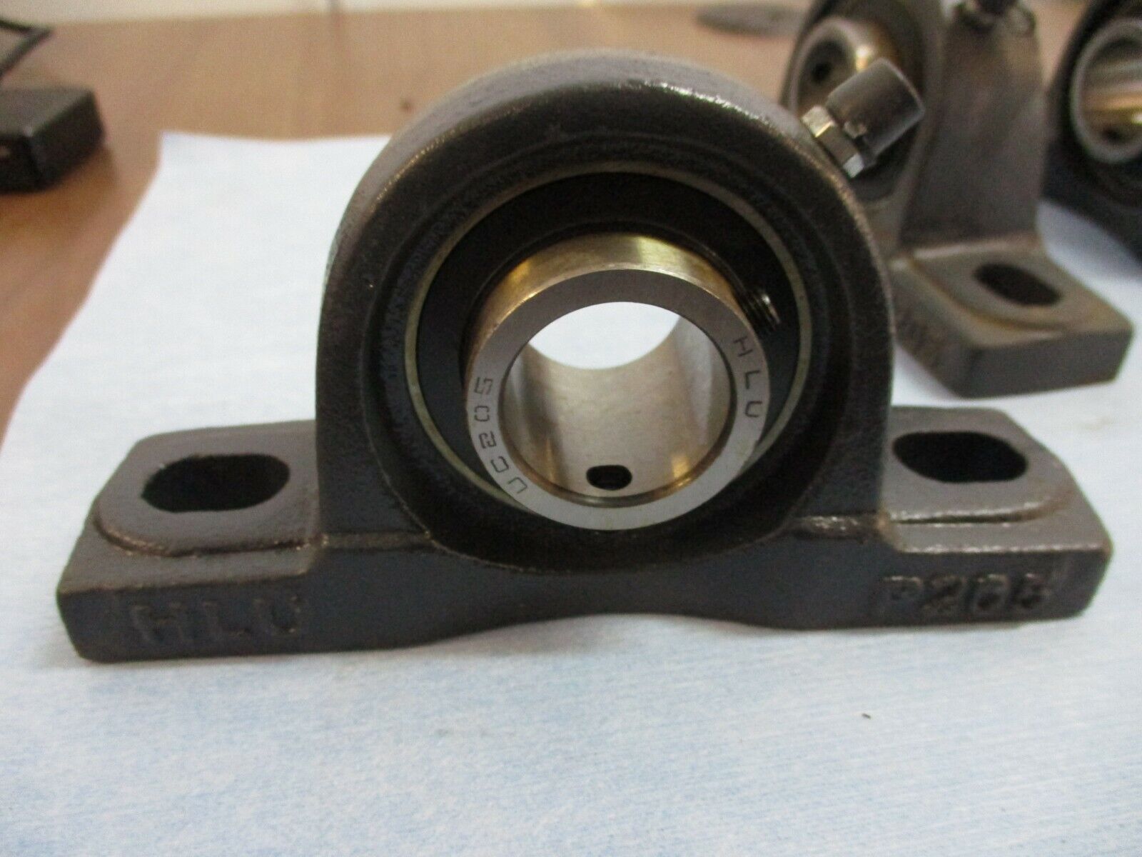 HLU Pillow Block Bearing P205 *Lot of 3* Used