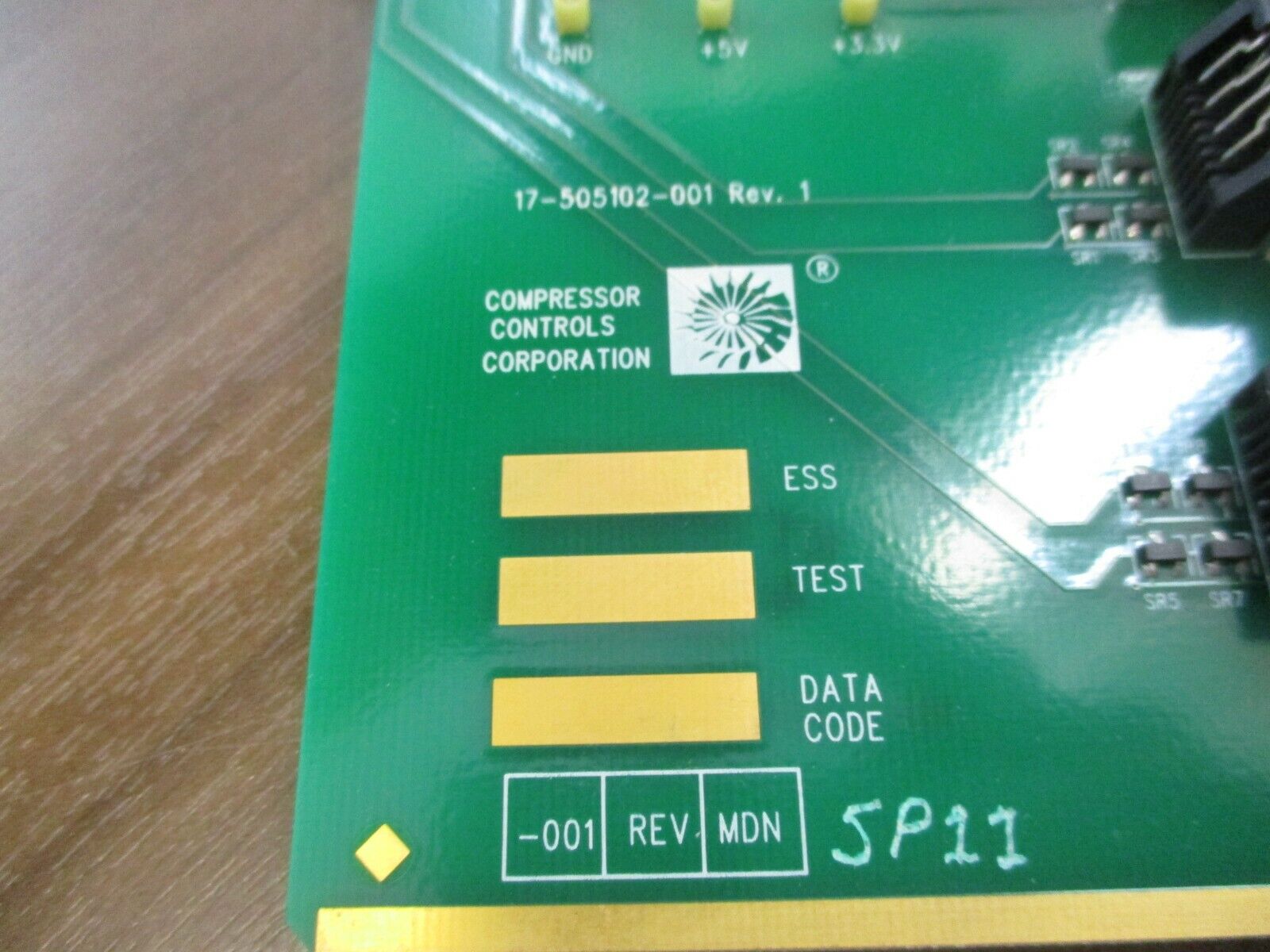 Compressor Controls Corp. MPU Transition Module TMPU-1002 *Broken Latch* Used