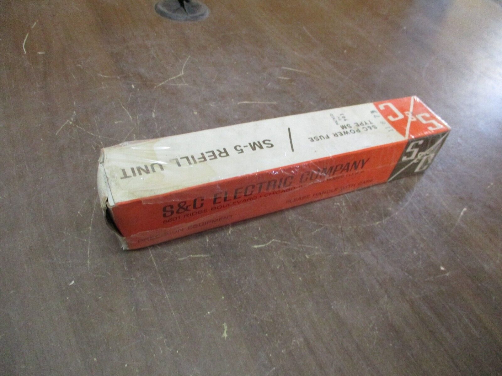 S&C SM-5 Fuse Refill Unit 132200R4 125E 14.4kV New Surplus