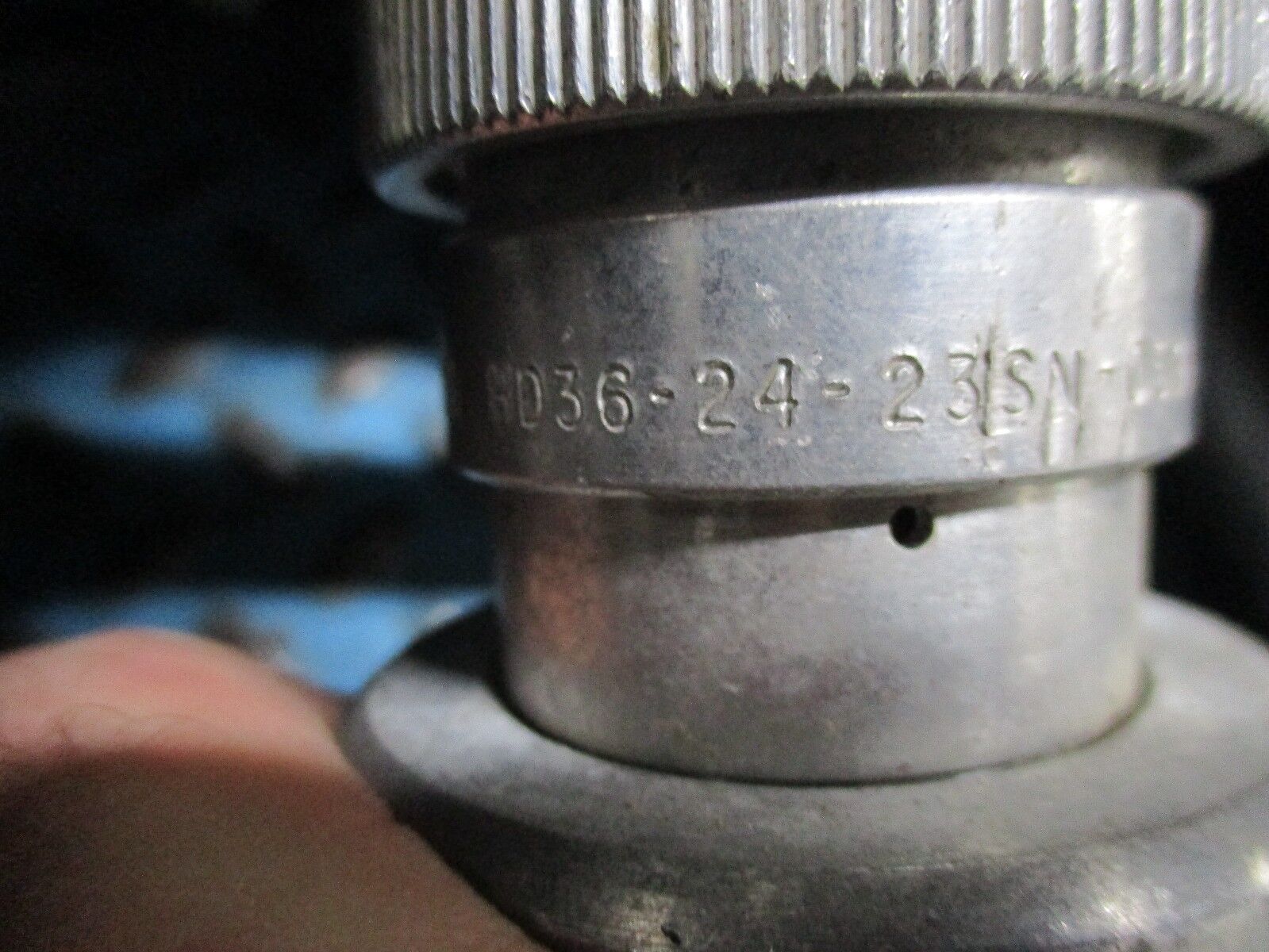 LADD Plug & Connector w/ Cable HD36-24-23PN-059 / HD36-24-23SN-059 Used