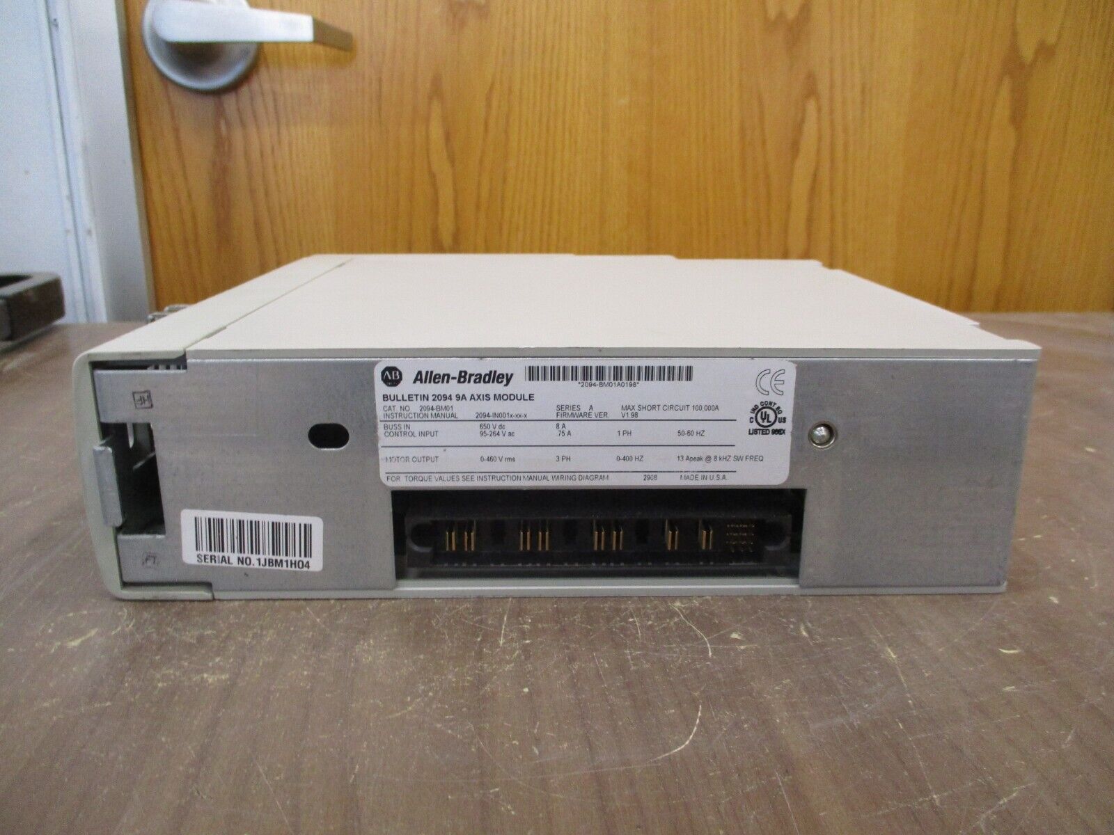 Allen-Bradley Kinetix 6000 Axis Module 2094-BM01 Ser. A F/W Ver. V1.98 Used