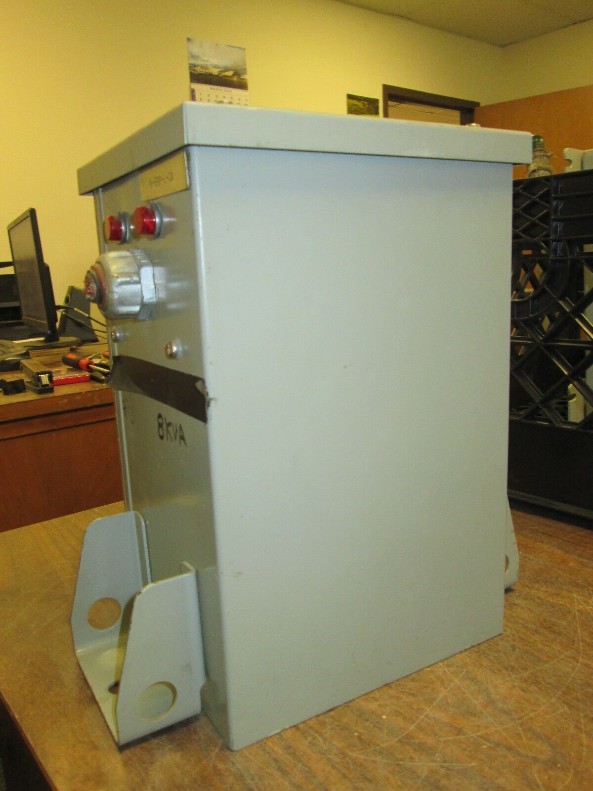 Westinghouse Dri-Var Capacitor 1N05600A15A 7.5kvar 600V 60Hz 3Ph Used