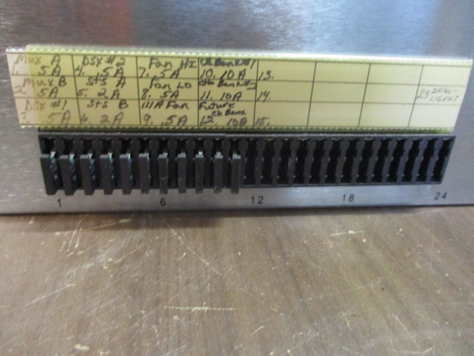 Emerson Fuse Termination Panel FTW-48-100 8320000240 Used