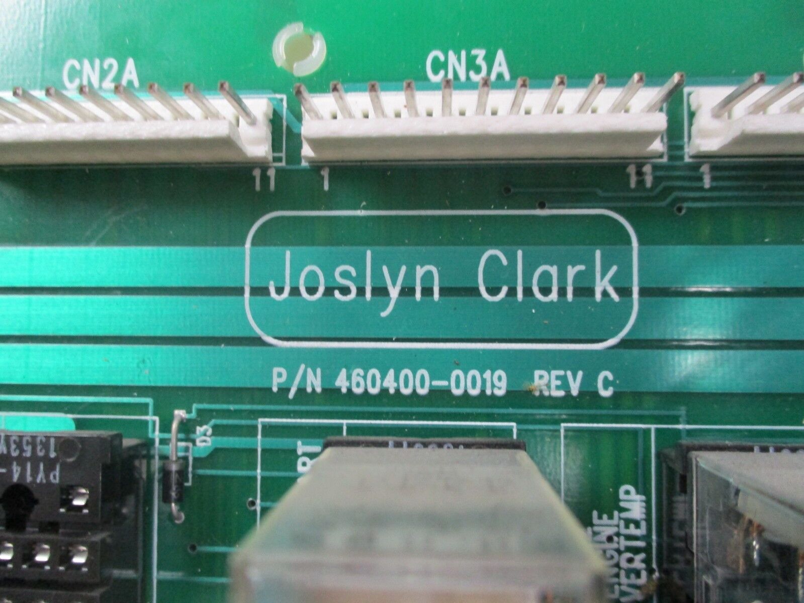 Joslyn Clark Main Logic Board 460400-0019 Rev. C Used