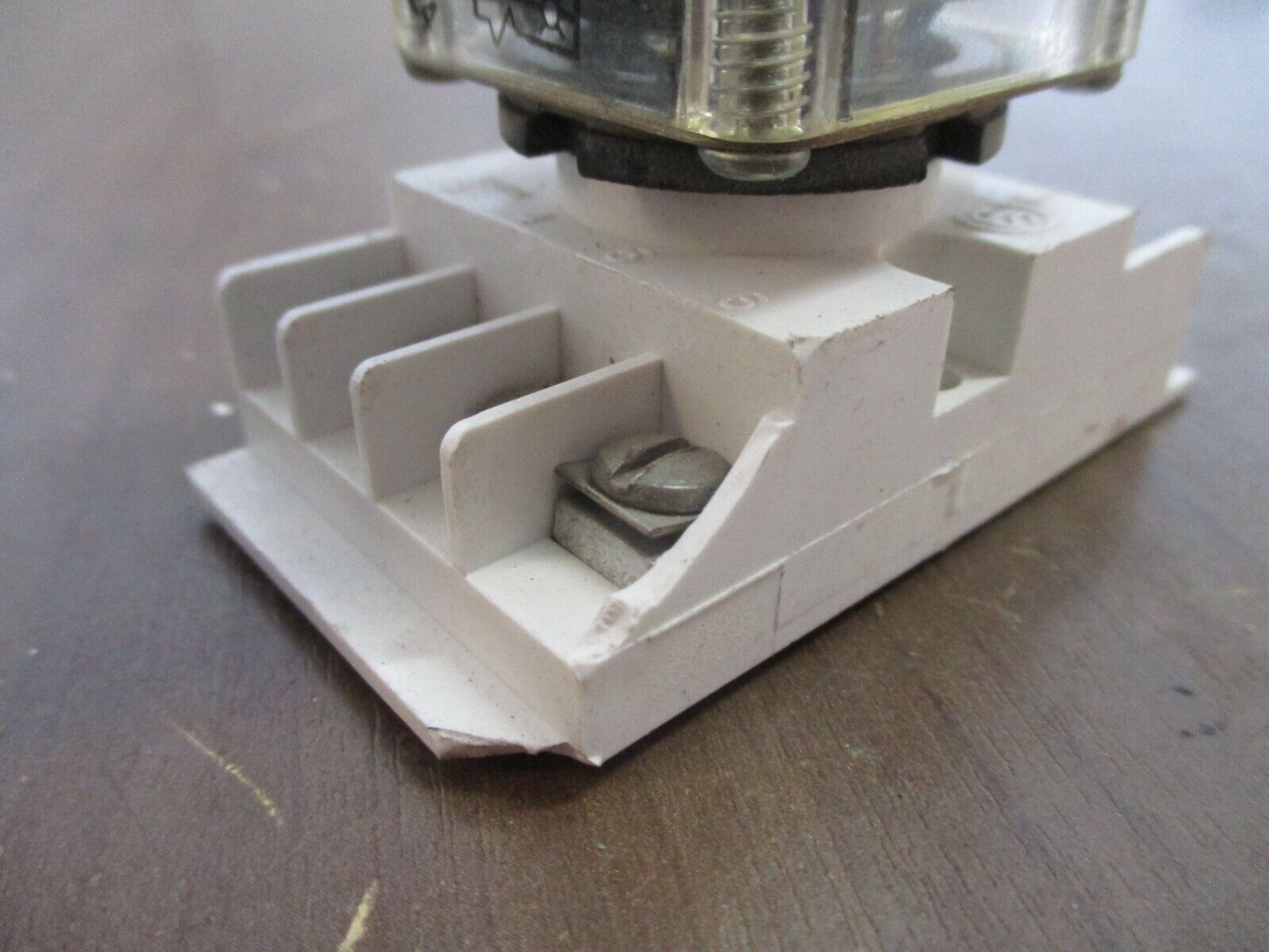 Deltrol Controls Relay 105A 10A DPDT 120V Coil w/ Base *Lot of 2* Used