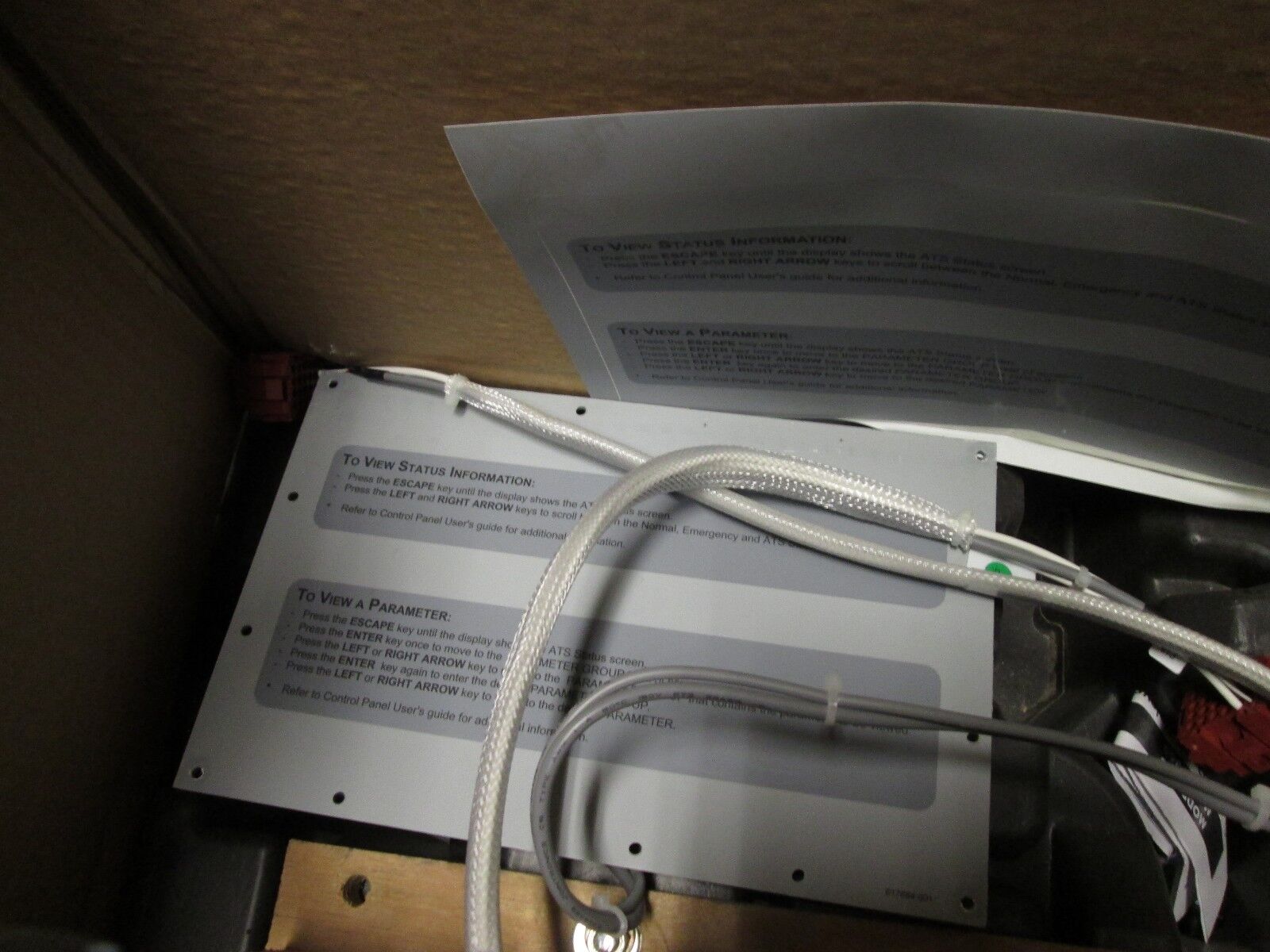 ASCO Automatic Transfer Switch, J07ATBB30400N50C, 400A 480V 4W, 700 Series, NEW