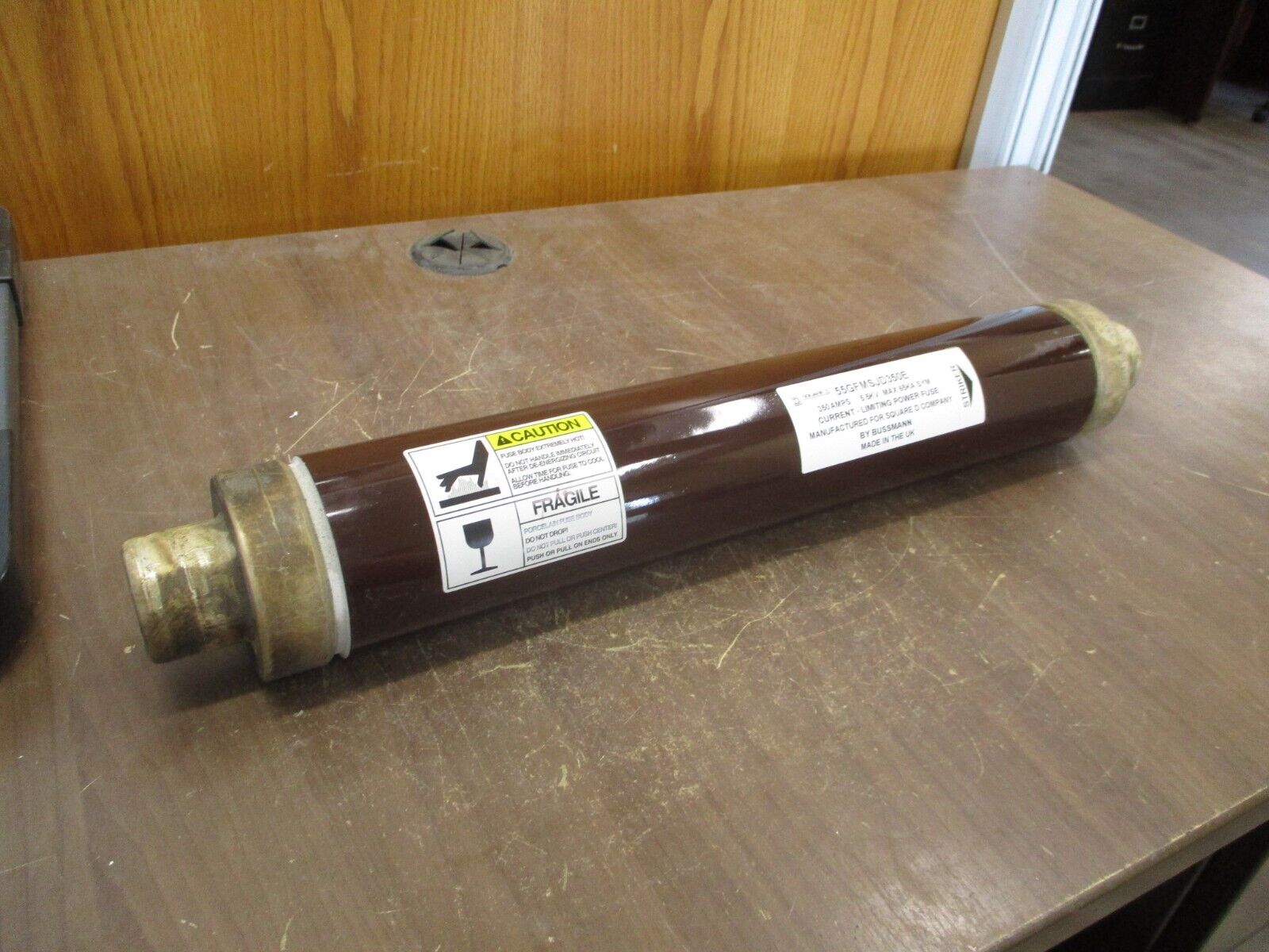 Square D Fuse 55GFMSJD350E 350A 5.5kV Used