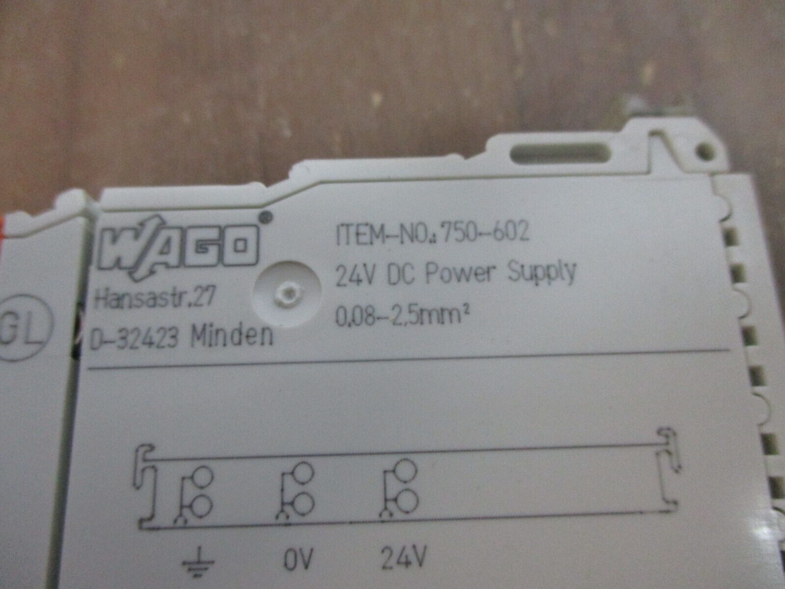 Wago Power Supply Module 750-602 24VDC Used