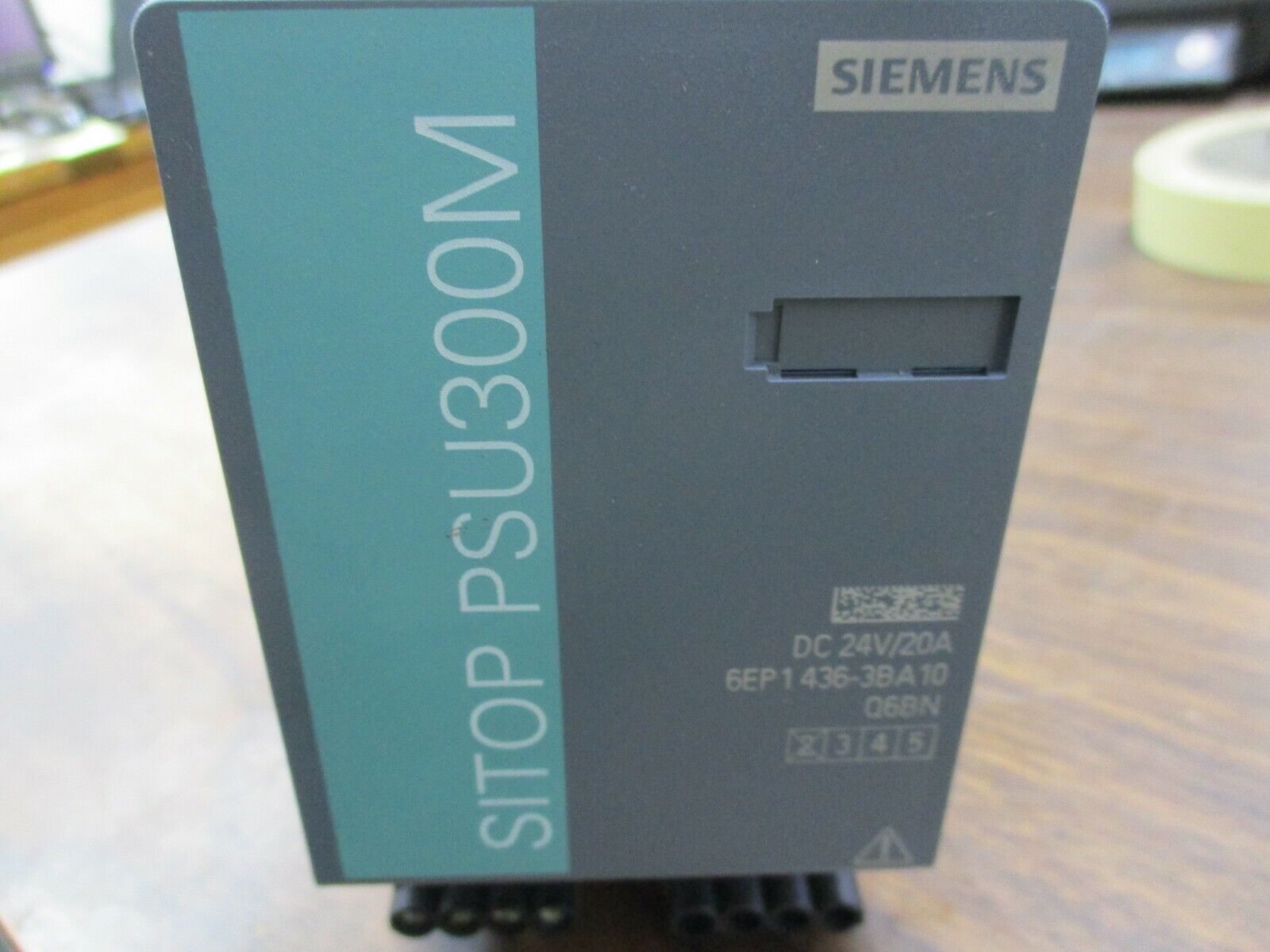 Siemens SITOP PSU300M Power Supply 6EP1436-3BA10 Output: 24VDC, 20A Used