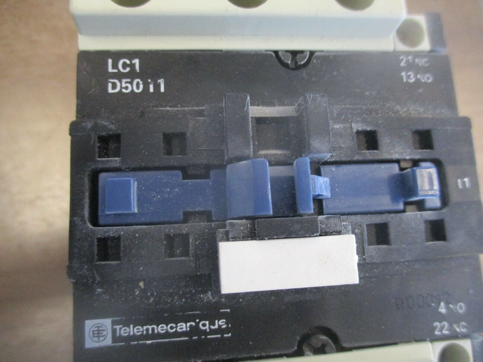 Telemecanique Contactor LC1 D5011 120V Coil 70A 600V Used