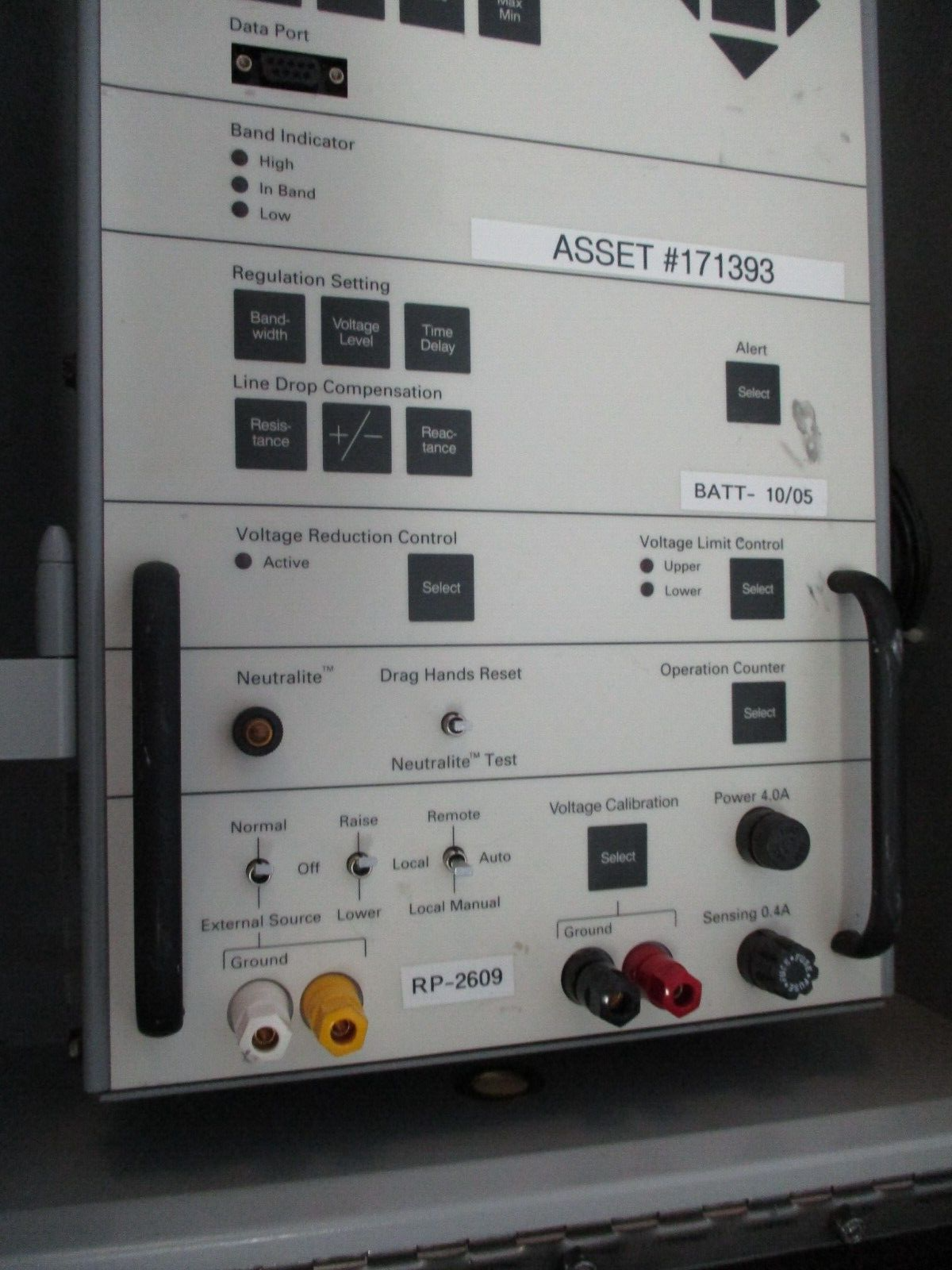 Siemens Accu/Stat MJ-X Voltage Regulator Control Panel S-62449 w/ Enclosure Used