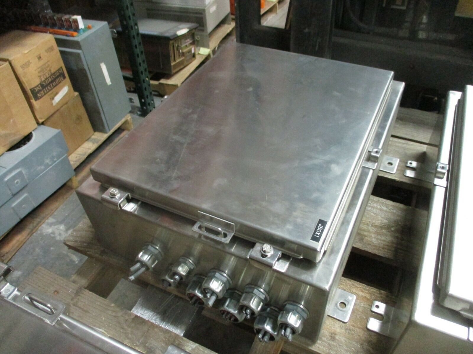 Hoffman Stainless Steel Type 4, 4X, 12 Enclosure A-16H2006SSLP Size: 16x20x6"