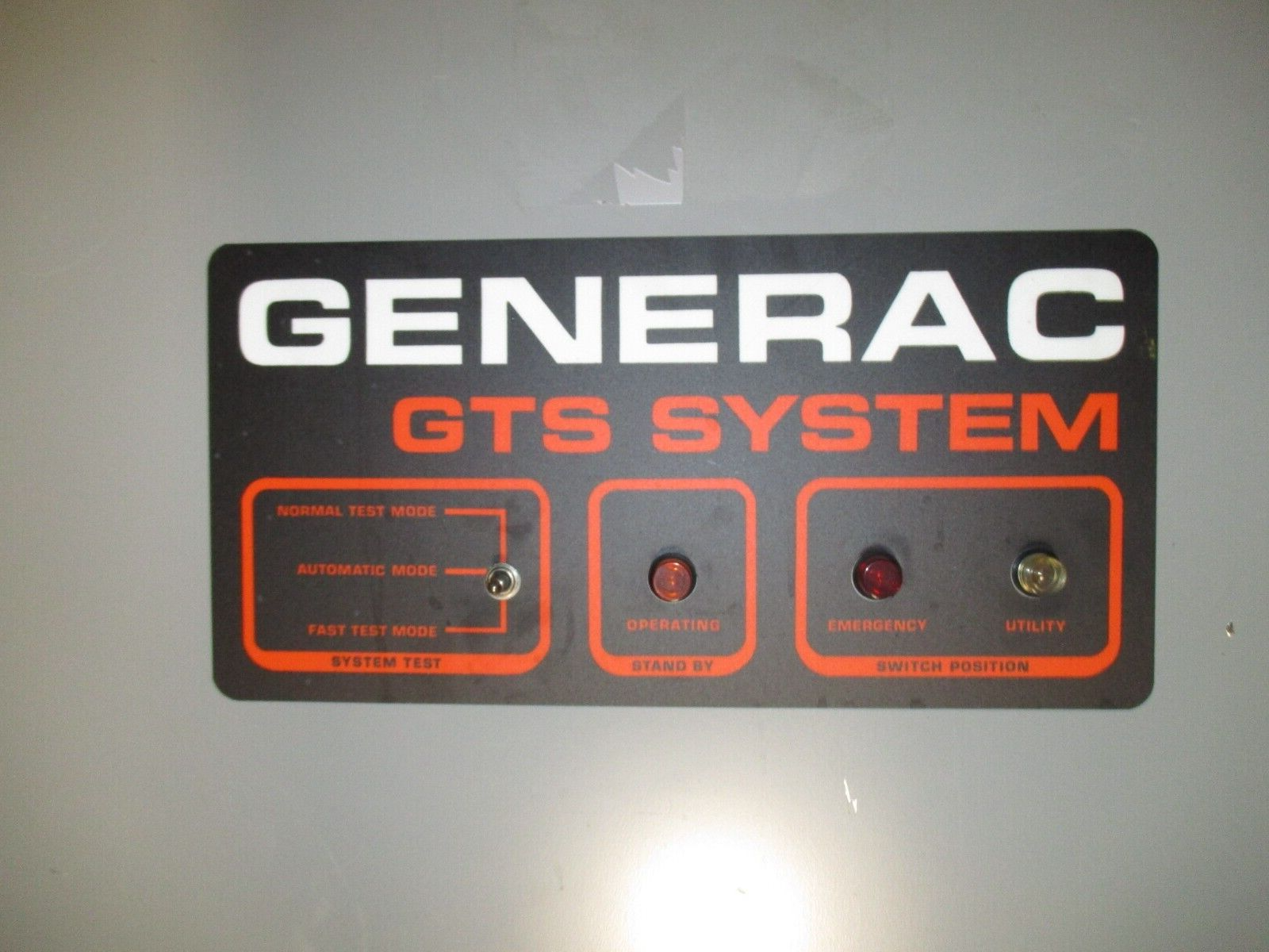 Generac Automatic Transfer Switch 91A01541-W 200A 120/240V 1Ph Used