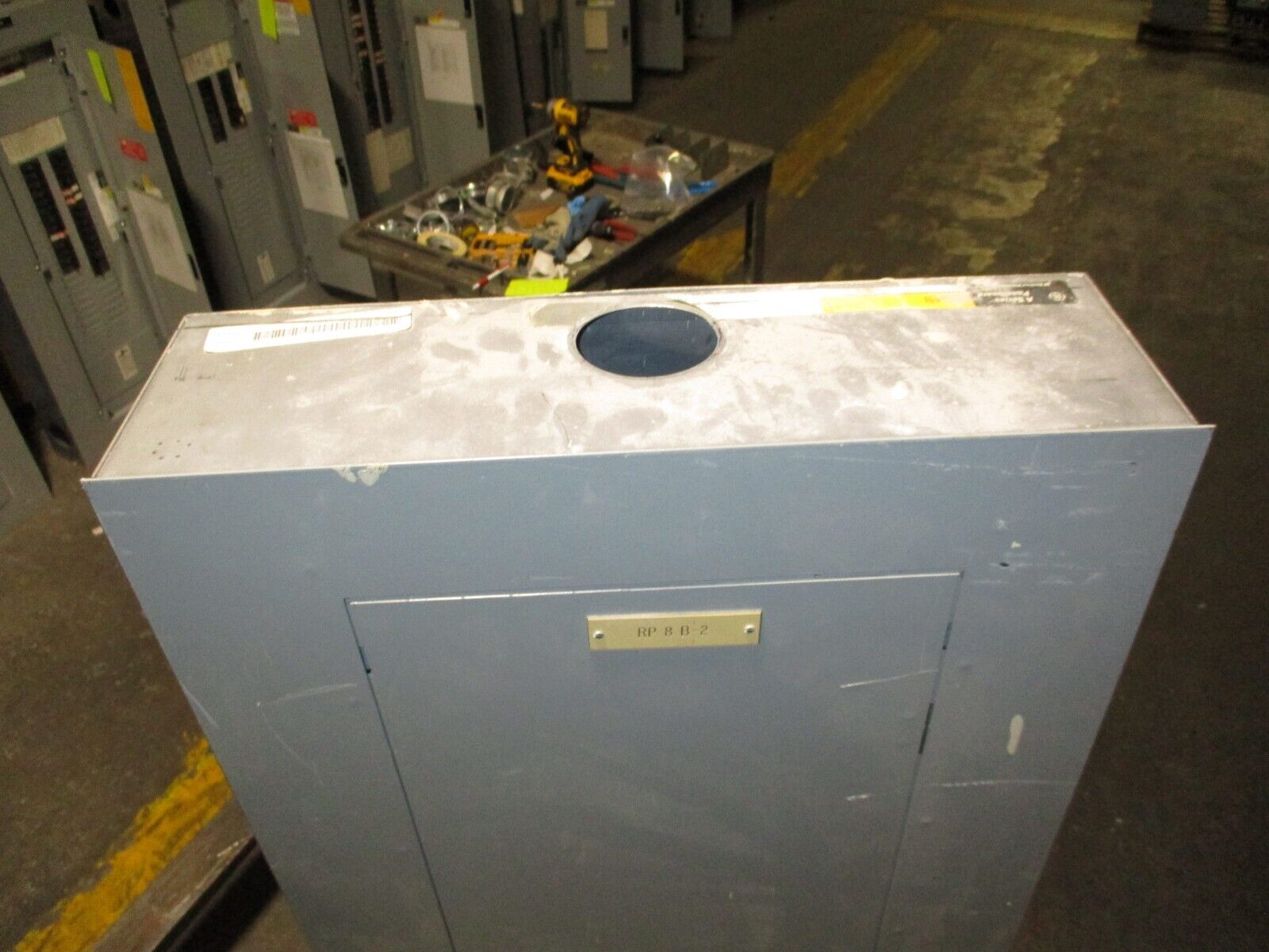 GE Main Lug Breaker Panel AQF3422MTX 225A Max 208/120V 3Ph 4W *No Lugs* Used