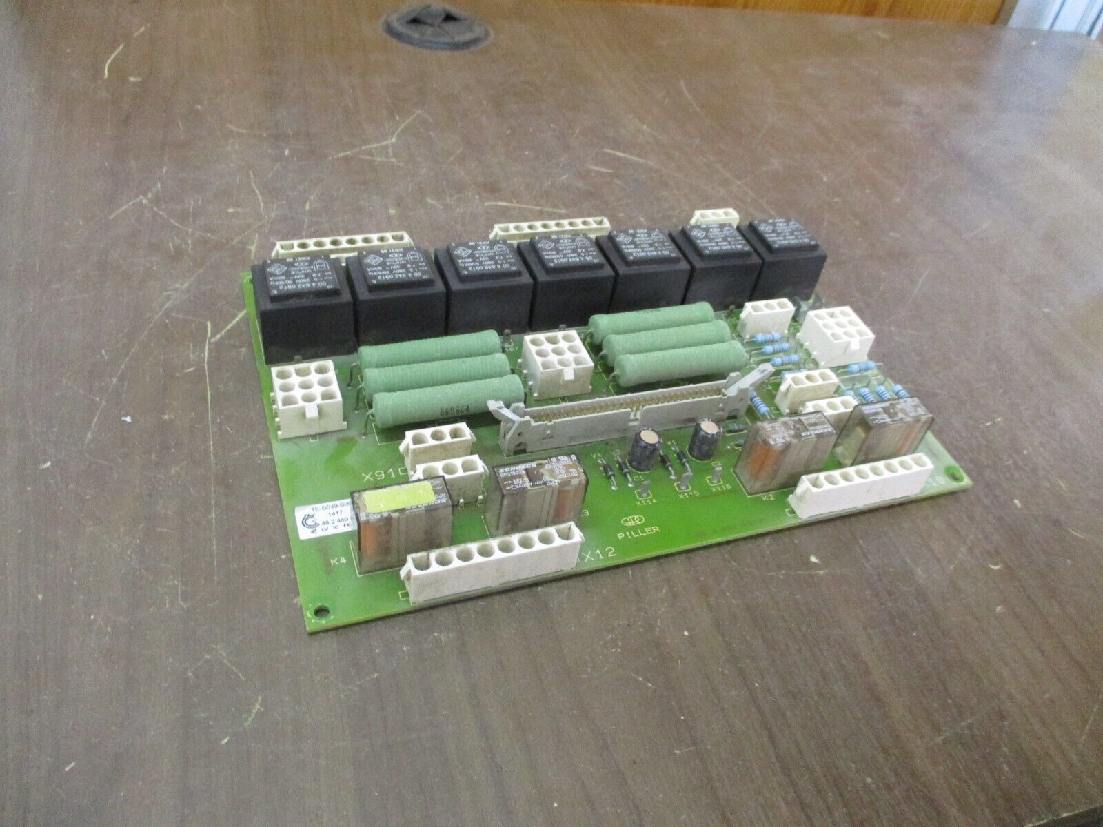 Piller TE-B049-B001-*-01 Board 48.2.498.0712 Rev. B Used