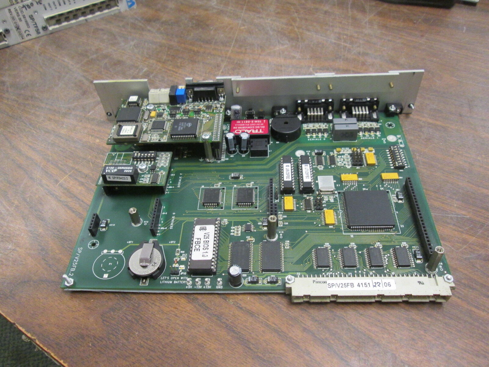 SIPA Control/Interface Module SP/V25FB *Cracked Bracket* Used