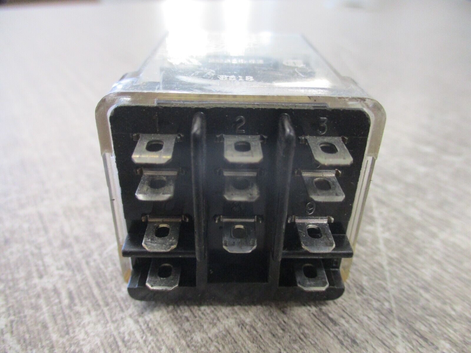 Deltrol Controls Relay 166 3PDT 24 VAC Coil Used