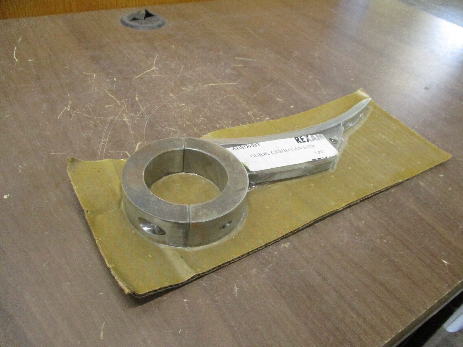 Rexam Crushed Can Ejector Guide ABSD0082 New Surplus