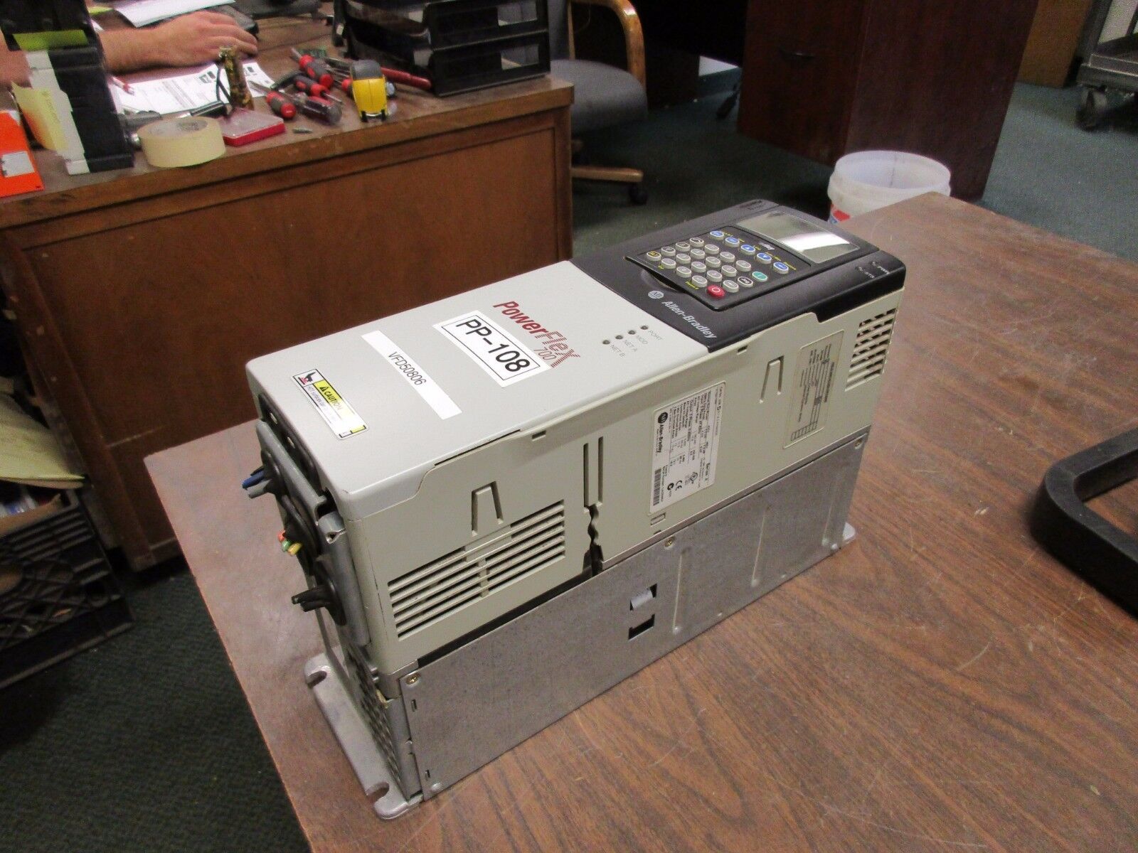 Allen-Bradley PowerFlex 700 AC Drive 20BD011A3AYNAND0 5HP Used