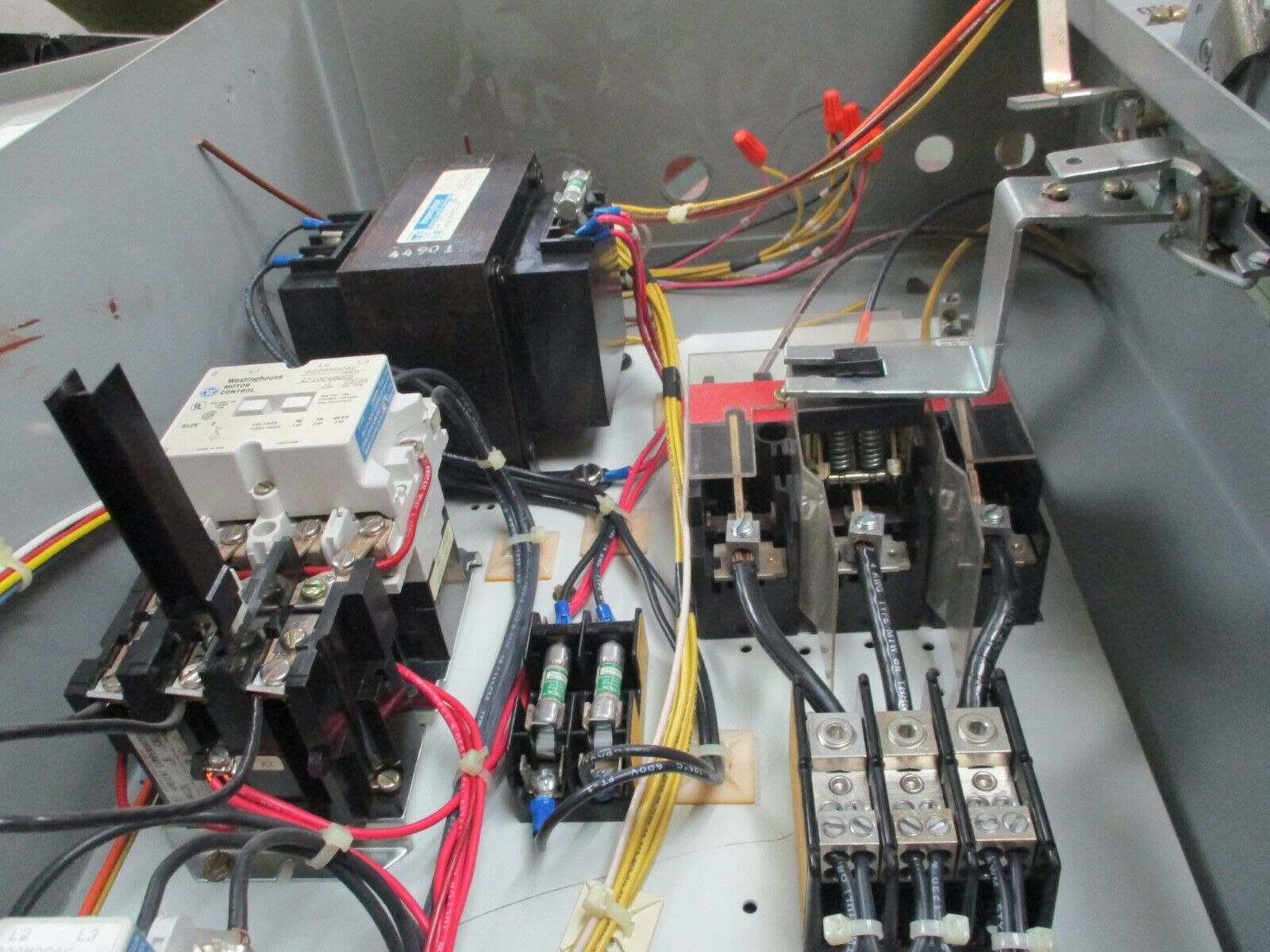 Westinghouse Fusible Size 0 Double Combination A21450AAA-AB5LTT4 19A 600V Used