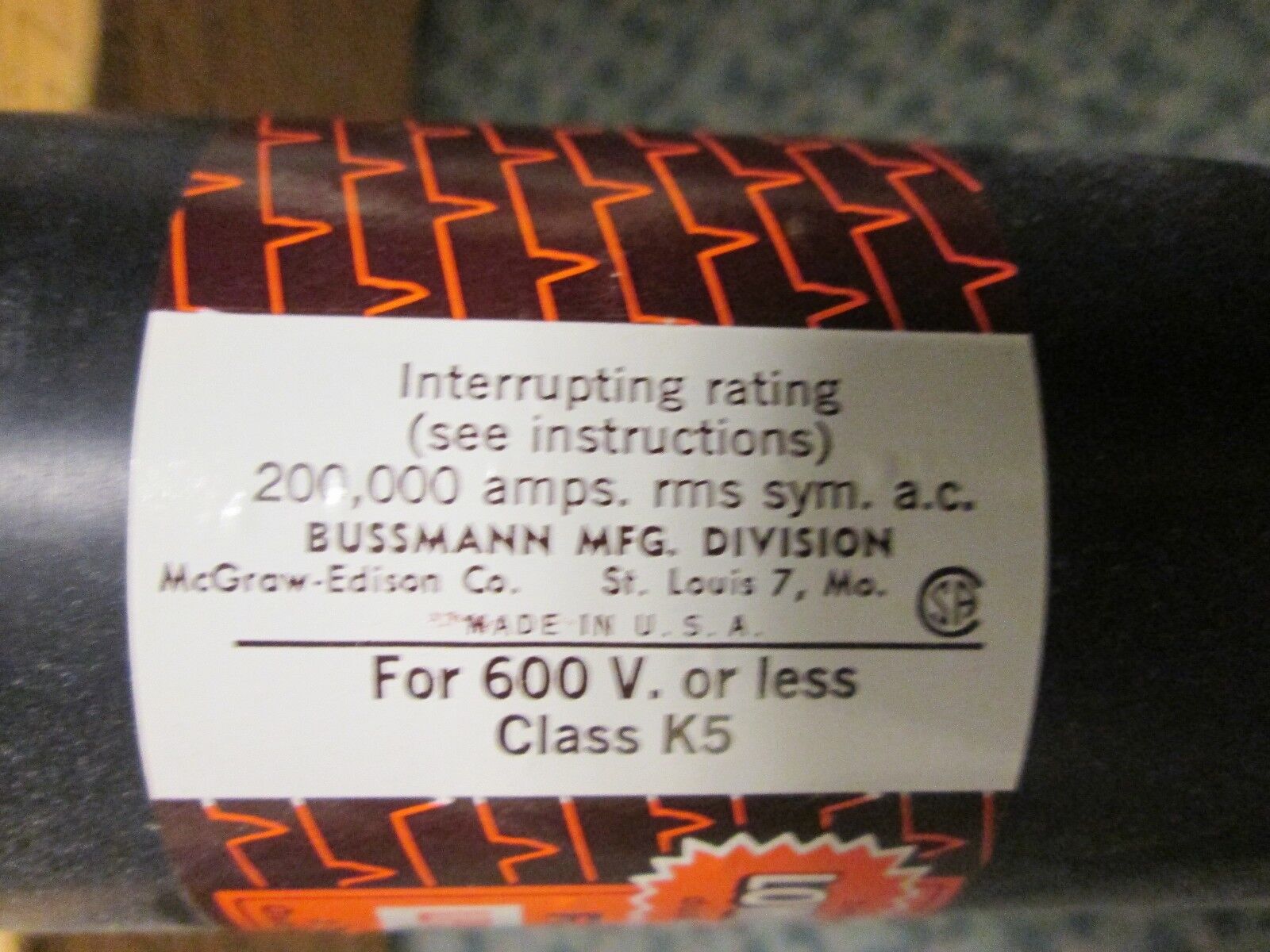 Bussmann Low-Peak Fuse LPS 350 600V 350A New Surplus