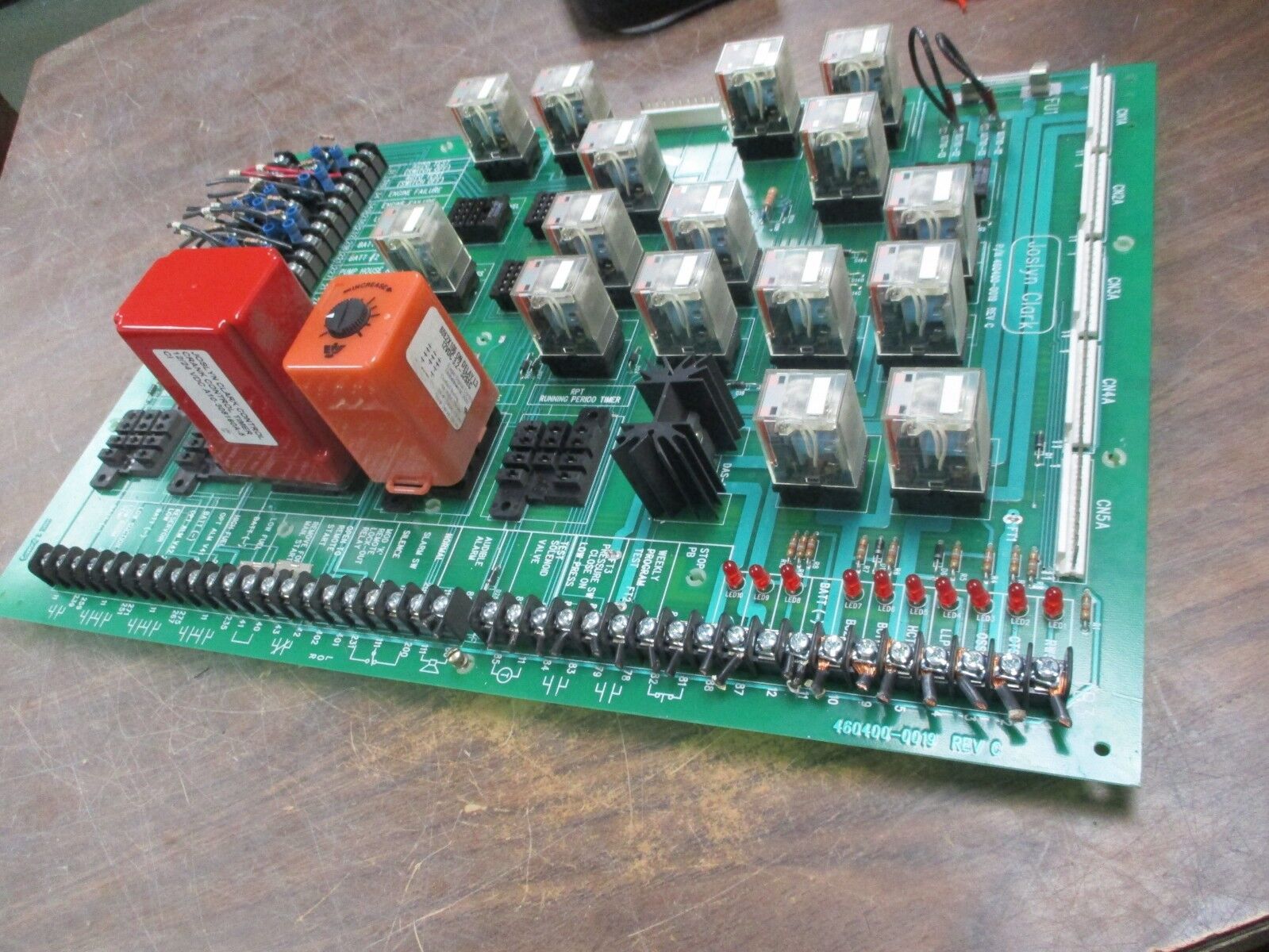 Joslyn Clark Main Logic Board 460400-0019 Rev. C Used