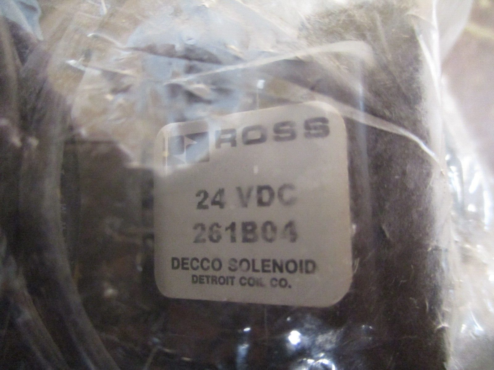 Ross Decco Solenoid Coil 261B04 24VDC *Lot of 2* New Surplus