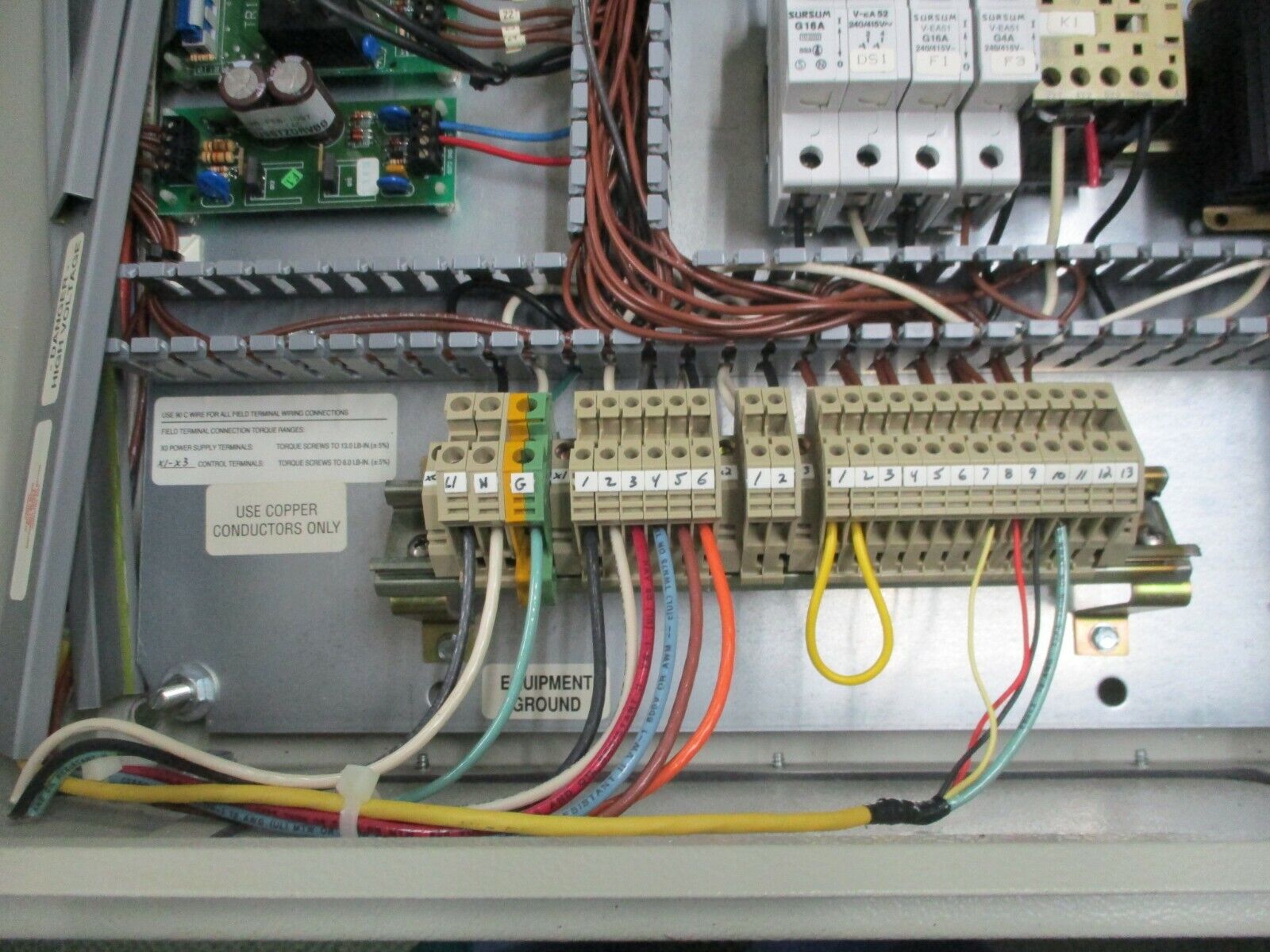 Stulz Ultrasonic Humidifier Control Box P-1-96 110VAC 60Hz 1Ph Used